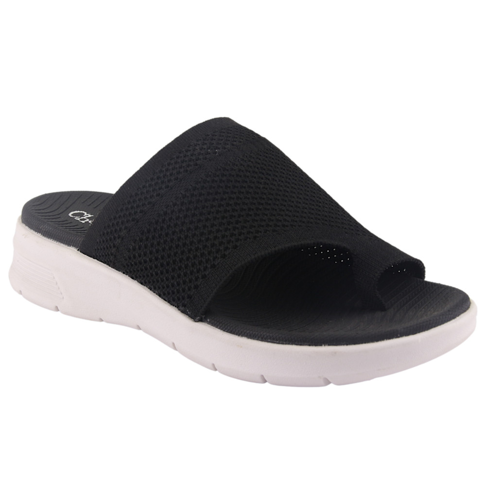 SANDALIA CHALADA MUJER NAZCA-21 NEGRO COMFORT - 1