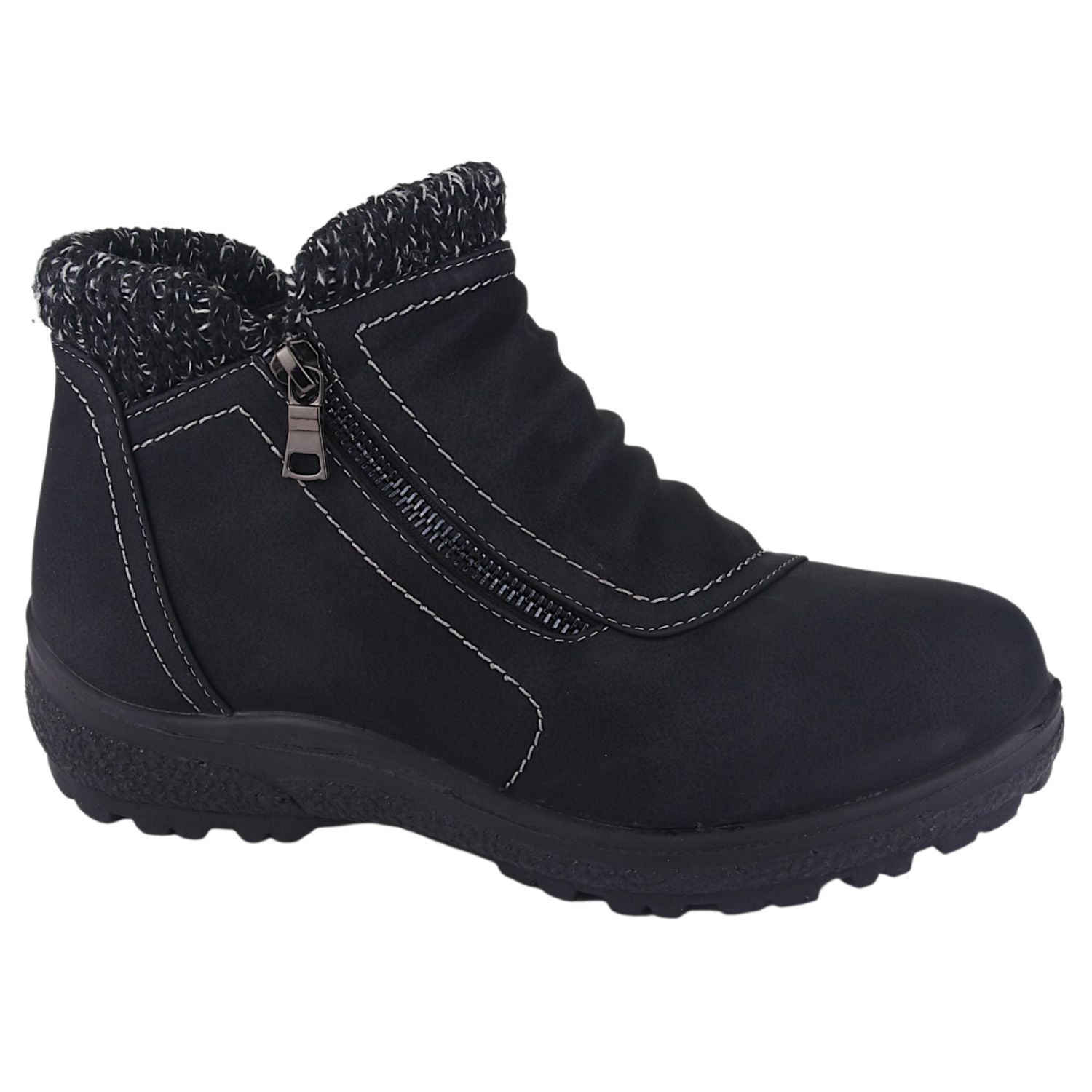 BOTÍN MUJER NEGRO CHALADA WINTER-1 CASUAL - 1