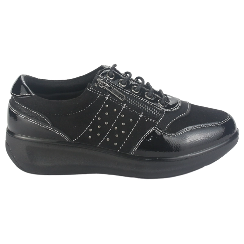 ZAPATILLAS MUJER CHALADA URBANAS NEGRO MATTER-2 - 1