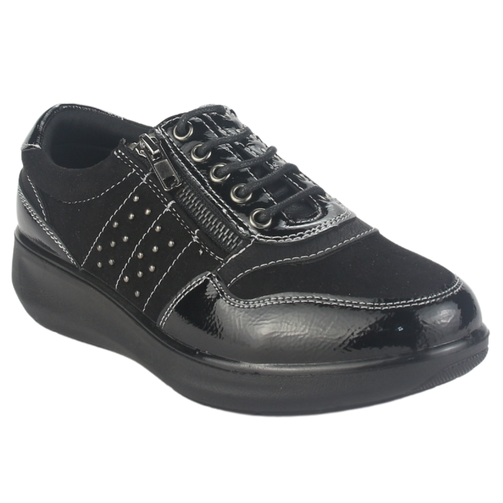 ZAPATILLAS MUJER CHALADA URBANAS NEGRO MATTER-2 - 3