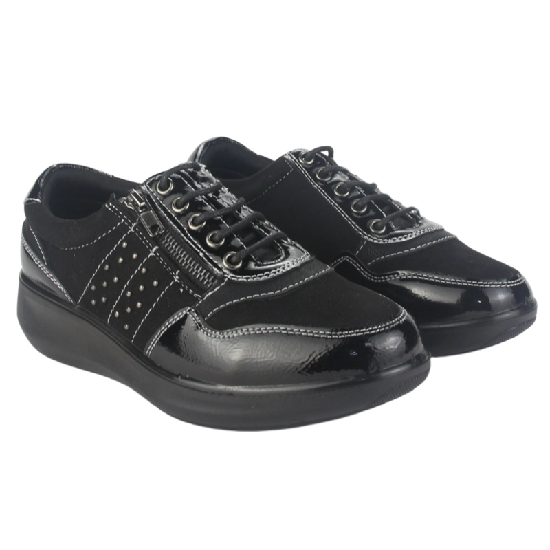 ZAPATILLAS MUJER CHALADA URBANAS NEGRO MATTER-2 - 5