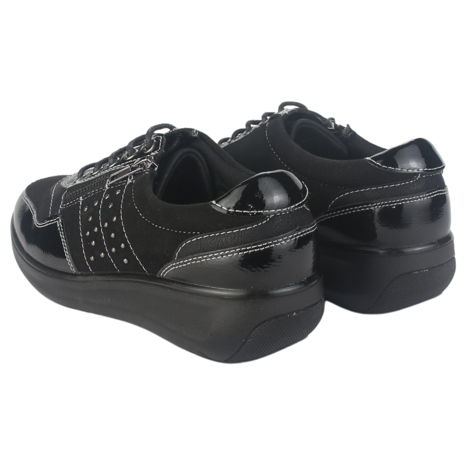 ZAPATILLAS MUJER CHALADA URBANAS NEGRO MATTER-2 - 6