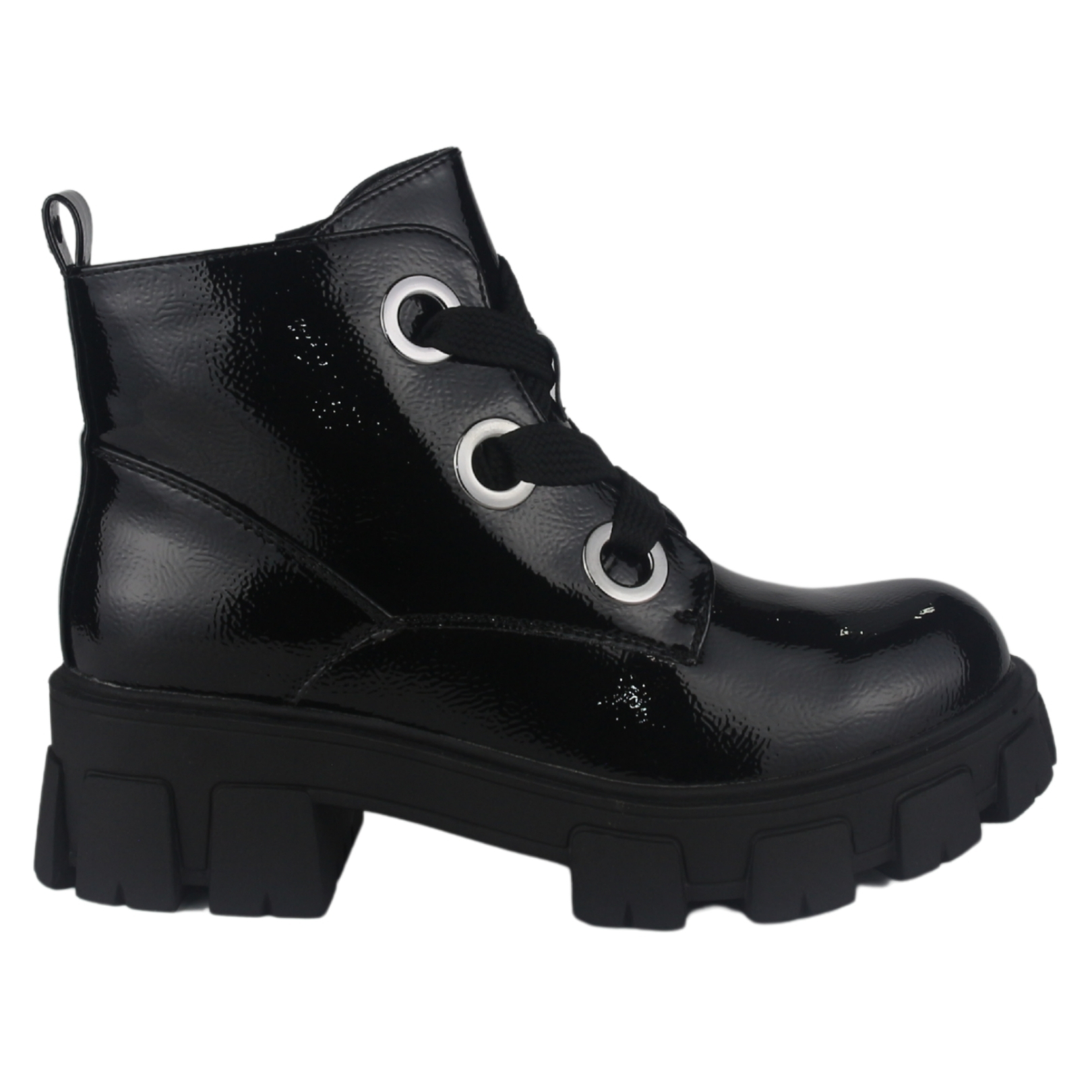 BOTÍN MUJER NEGRO CHALADA FLOYD-1 MODA CASUAL - 1