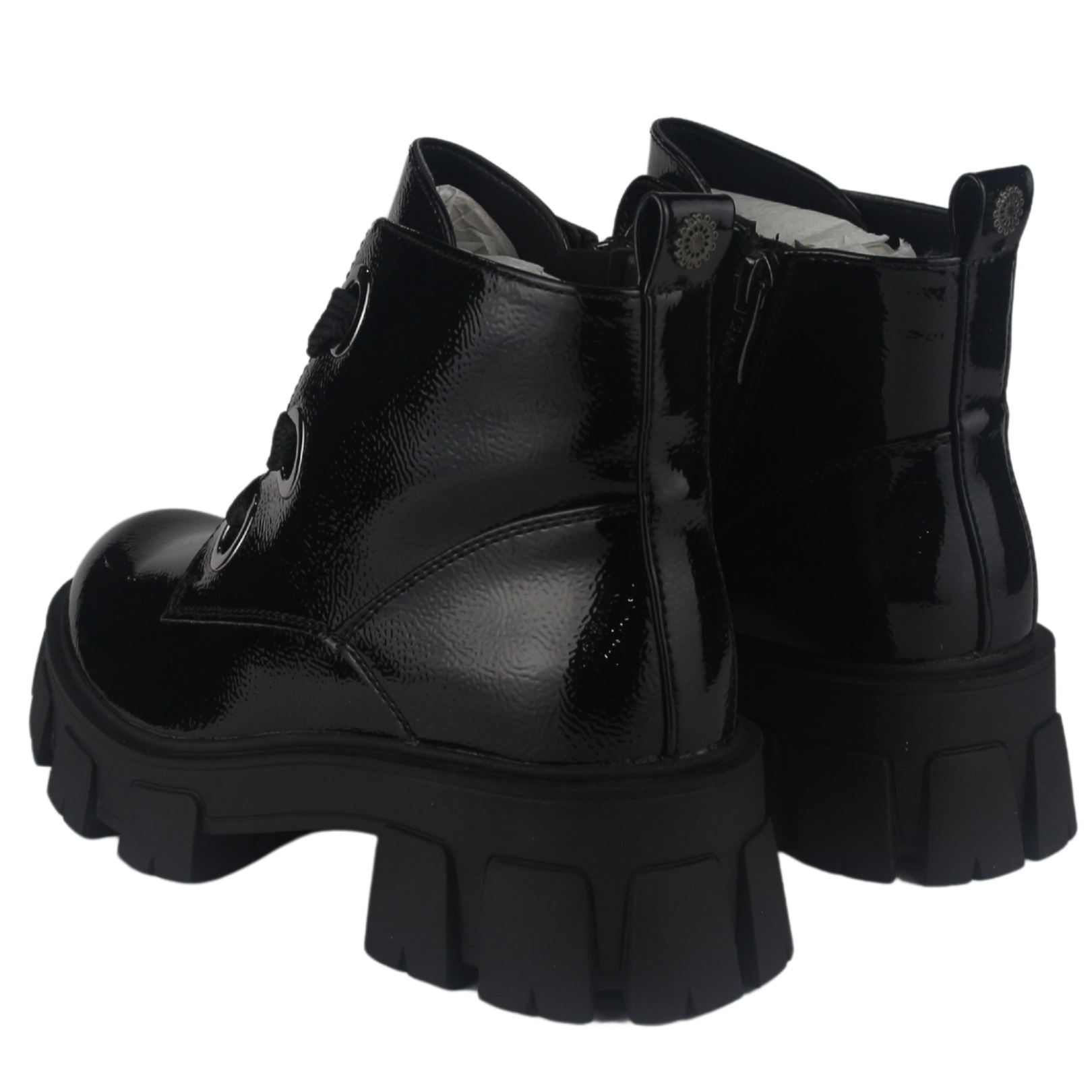 BOTÍN MUJER NEGRO CHALADA FLOYD-1 MODA CASUAL - 6