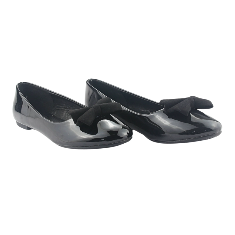 BALLERINAS MUJER CHALADA NEGRO NATHAN-45 MODA - 1