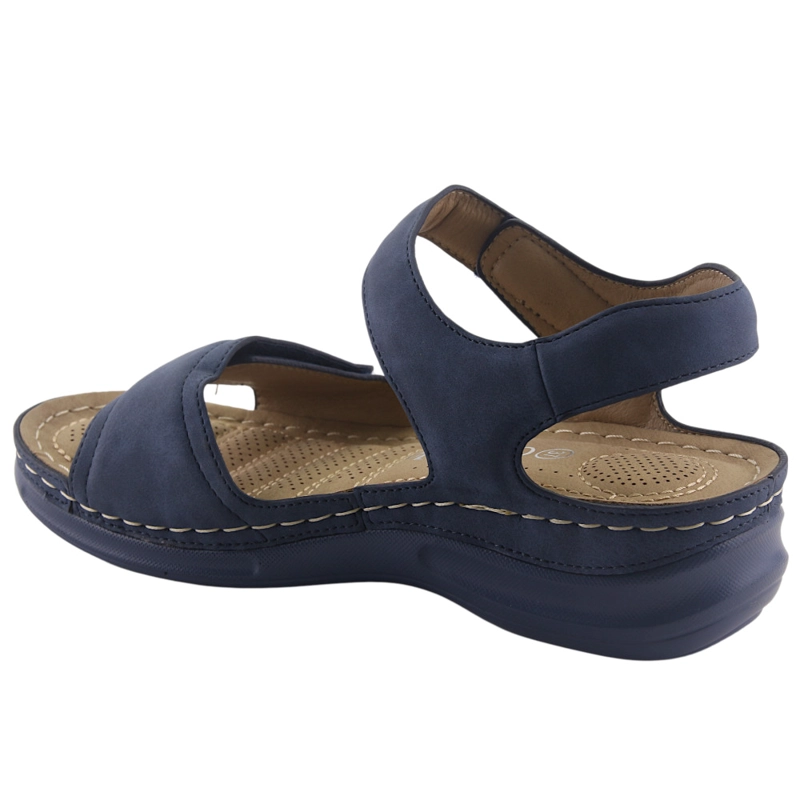 SANDALIAS MUJER CHALADA AZUL KON-15 COMFORT - 2