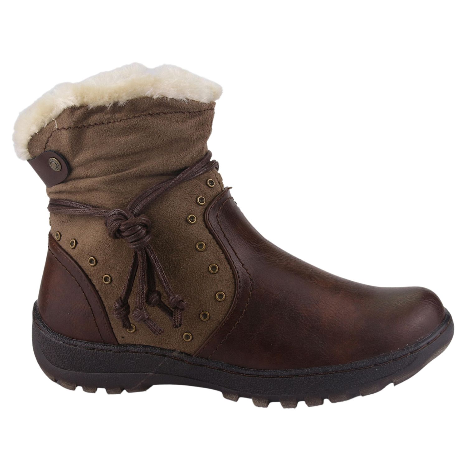 BOTIN CHALADA MUJER QUAL-1 CAMEL COMFORT - 1
