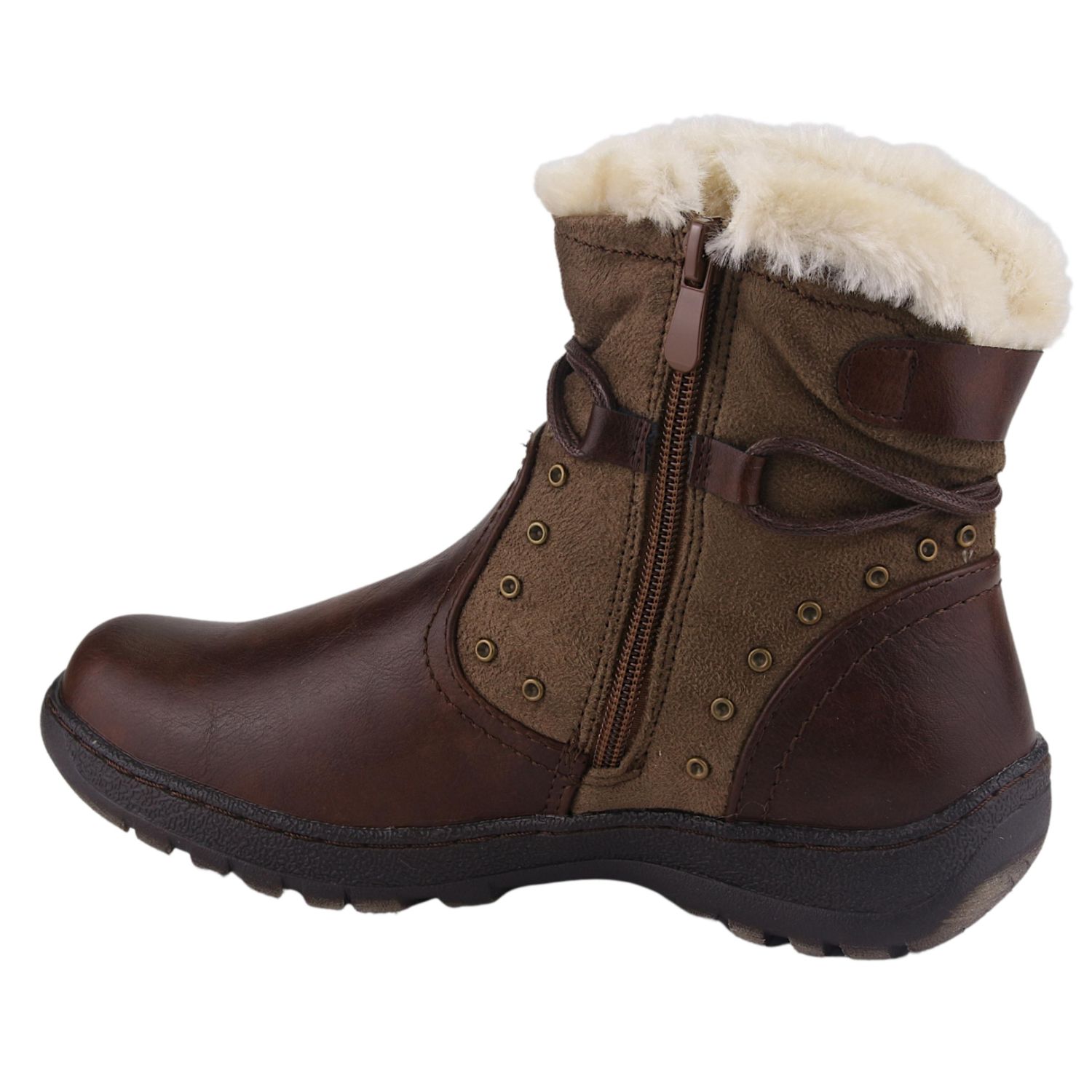 BOTIN CHALADA MUJER QUAL-1 CAMEL COMFORT - 2