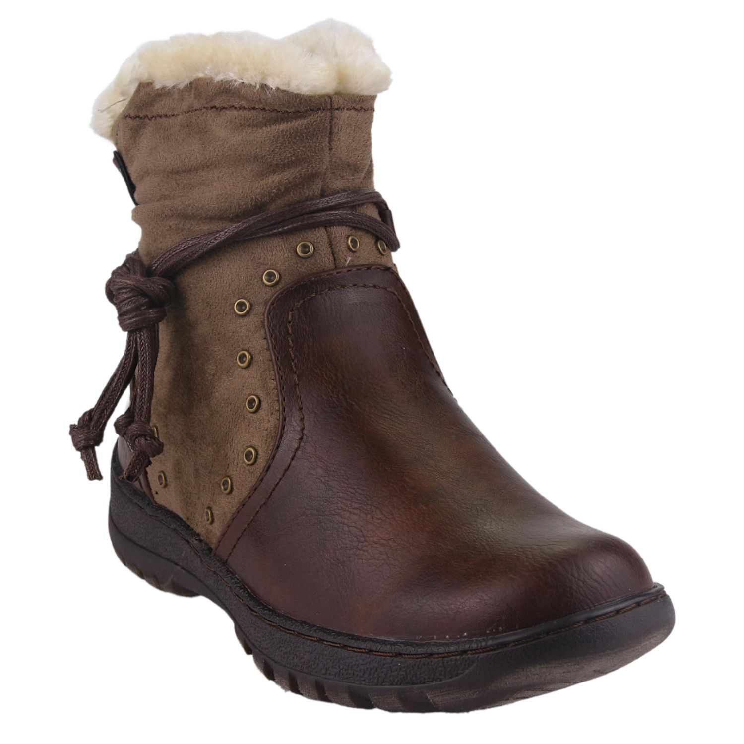 BOTIN CHALADA MUJER QUAL-1 CAMEL COMFORT - 3