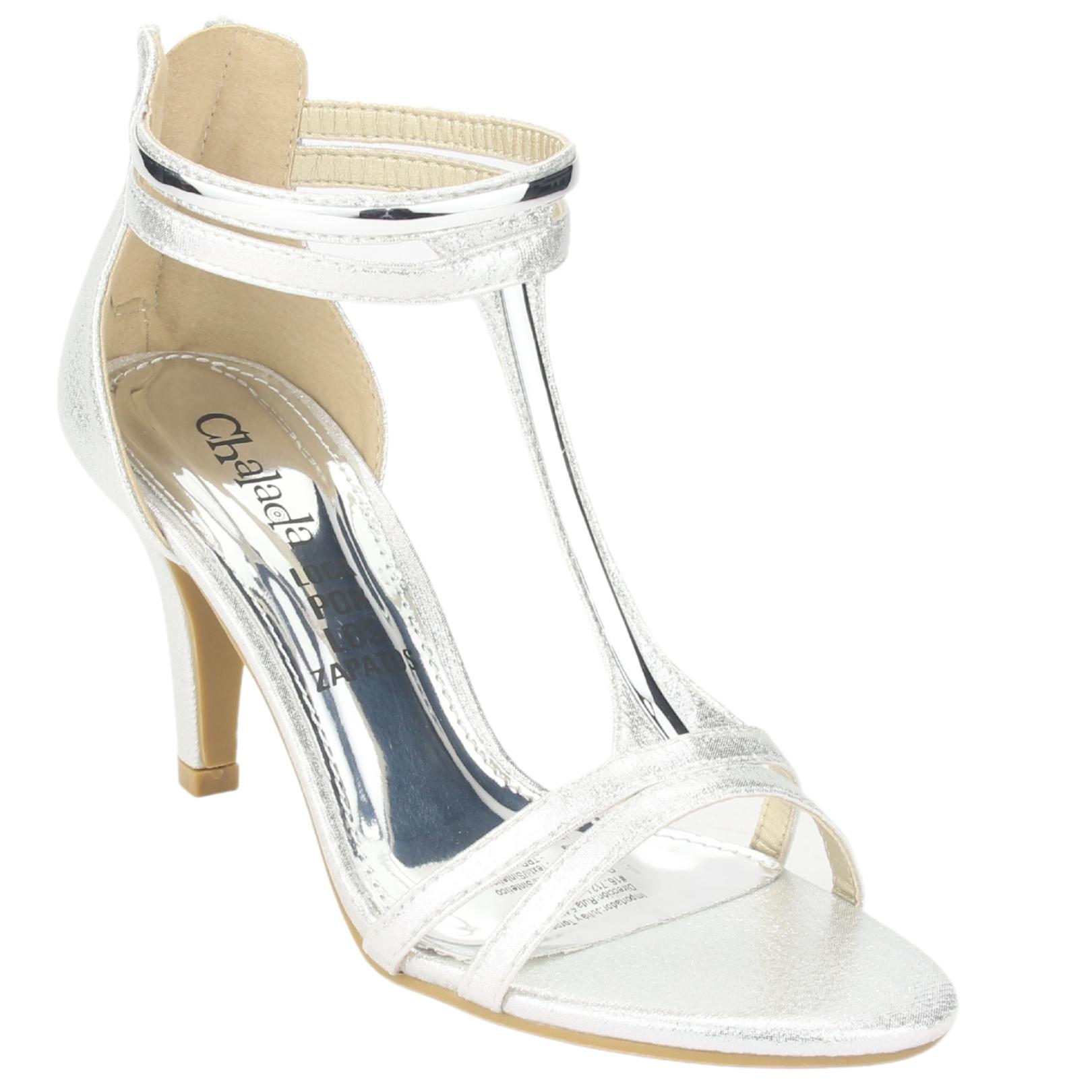 SANDALIAS MUJER CHALADA PLATEADO MYRNA-3 FIESTA - 3