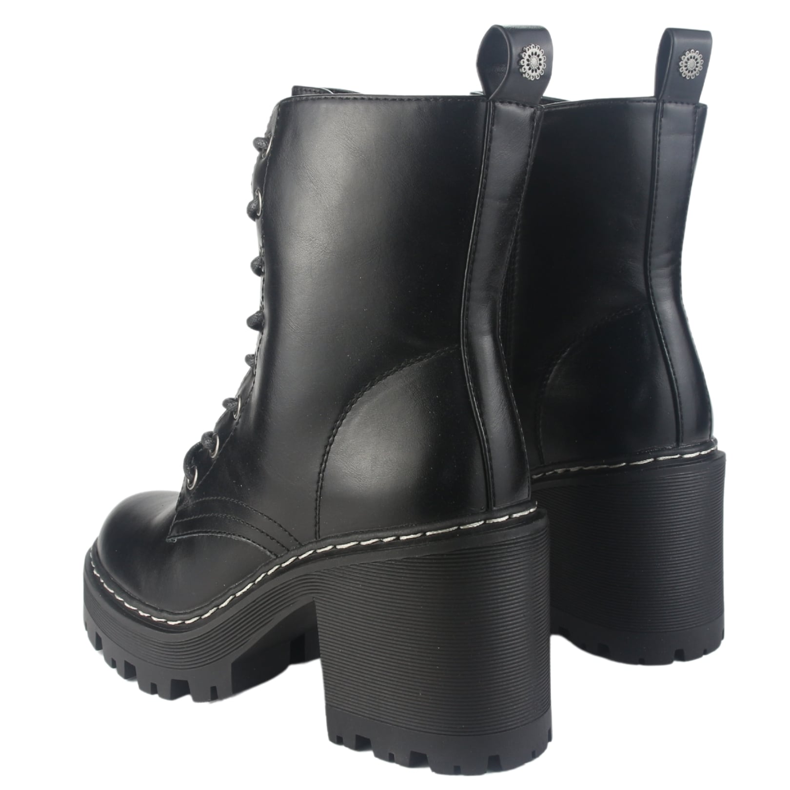 BOTIN CHALADA MUJER CALM-1 NEGRO MODA - 6