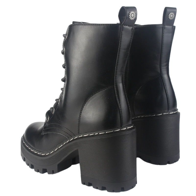 BOTIN CHALADA MUJER CALM-1 NEGRO MODA - 6