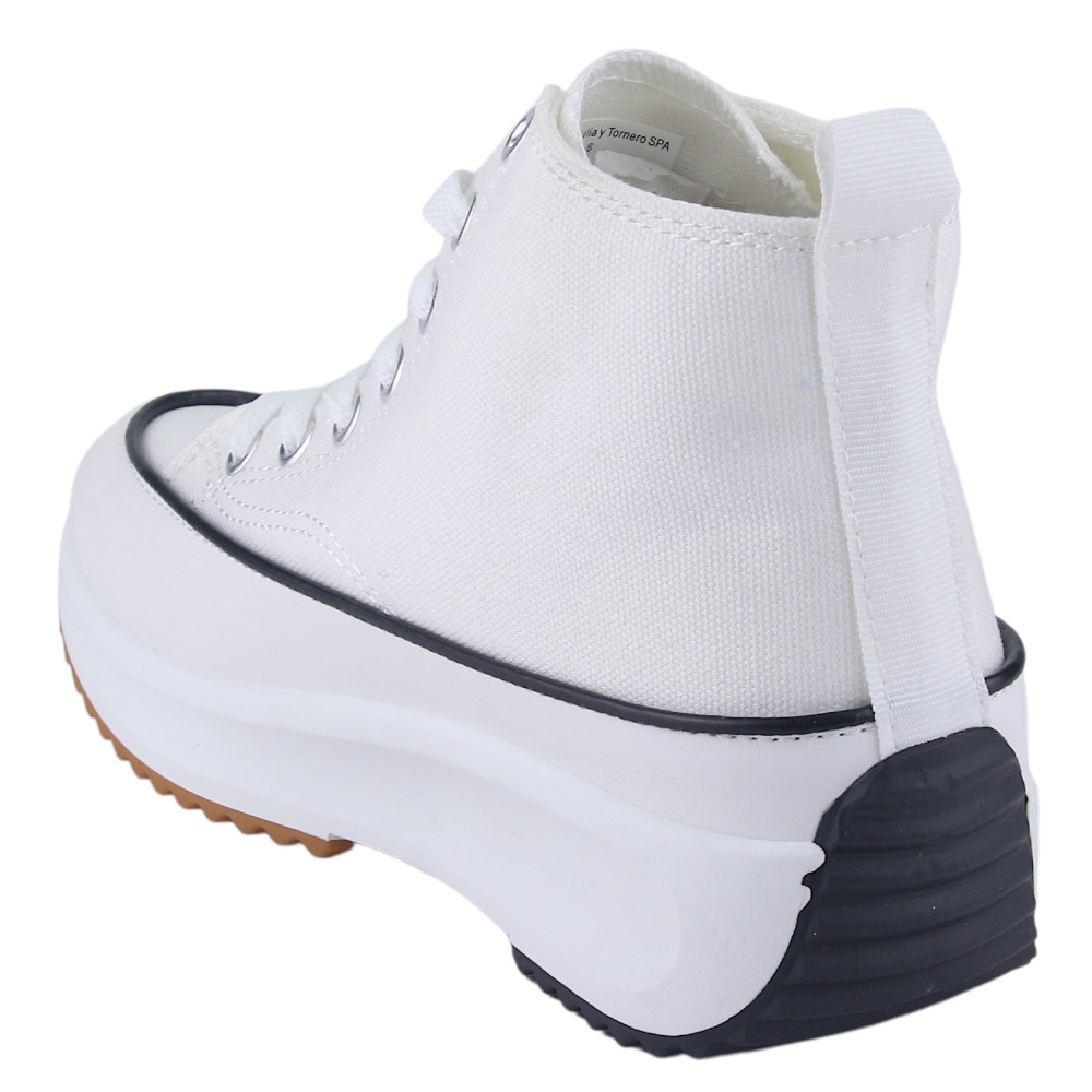 ZAPATILLA FUNWAY MUJER BIGGERH-1 BLANCO MODA - 4