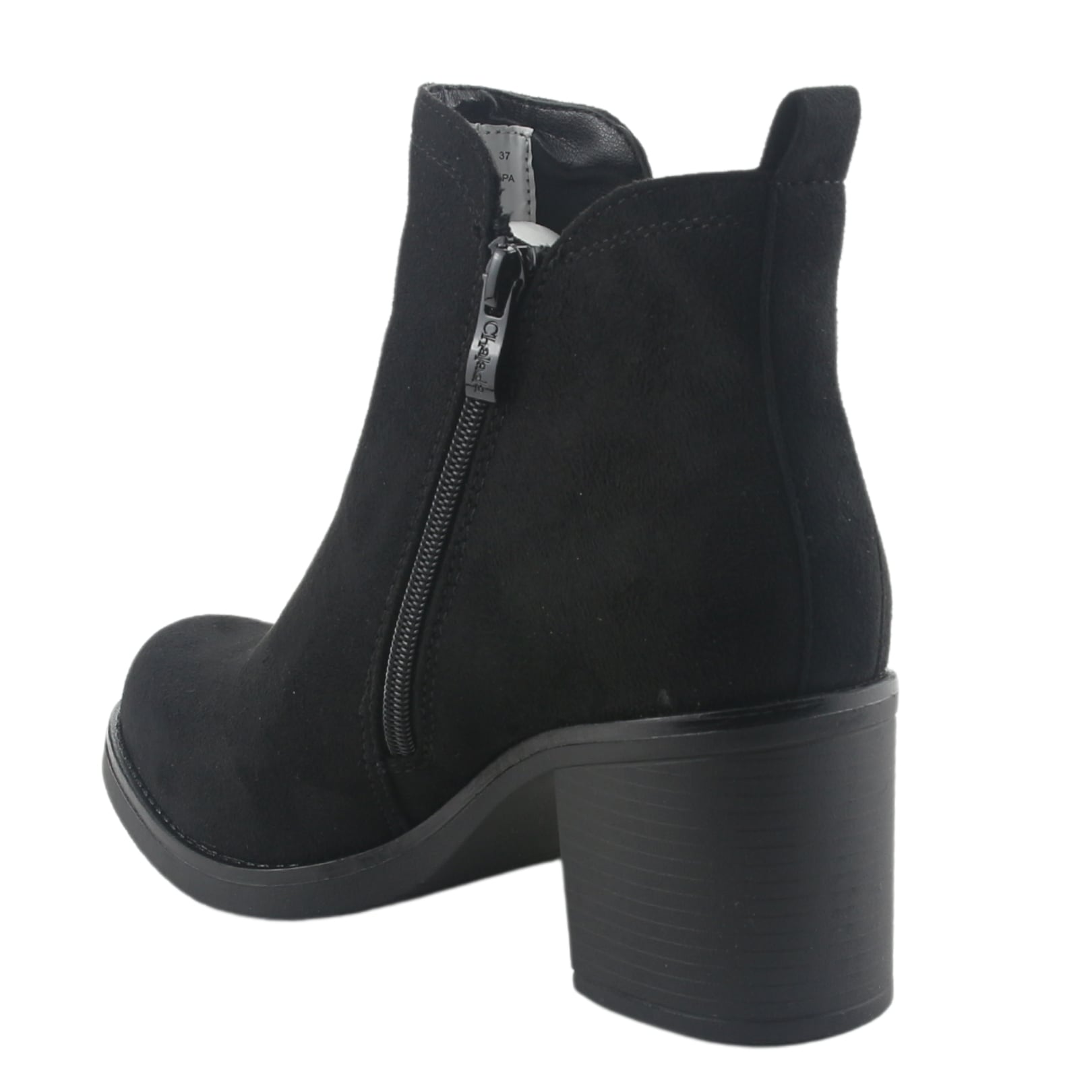 BOTÍN MUJER NEGRO CHALADA PRATA-1 MODA CASUAL - 4