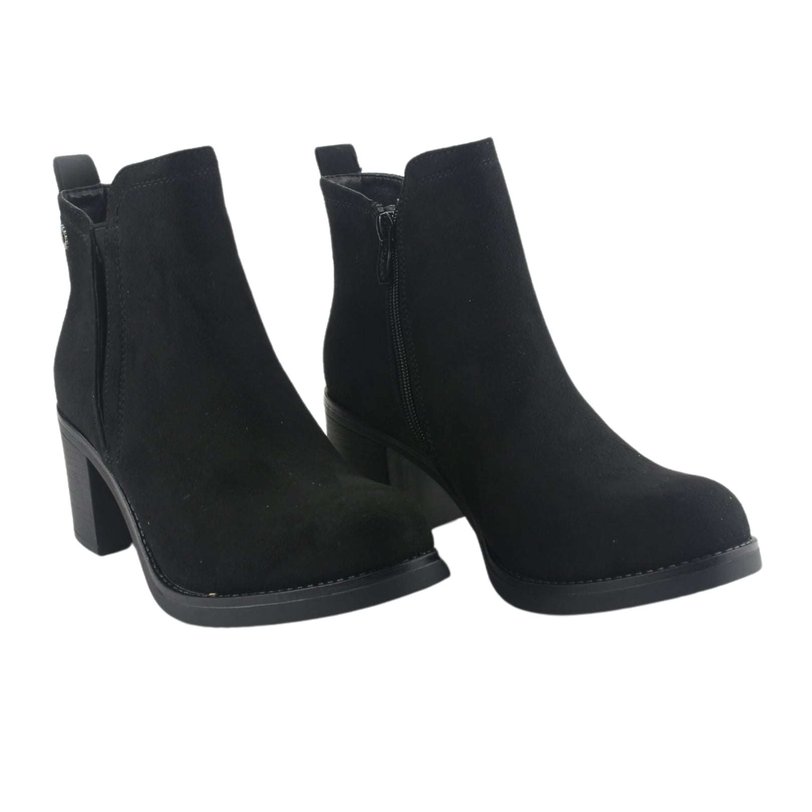BOTÍN MUJER NEGRO CHALADA PRATA-1 MODA CASUAL - 5