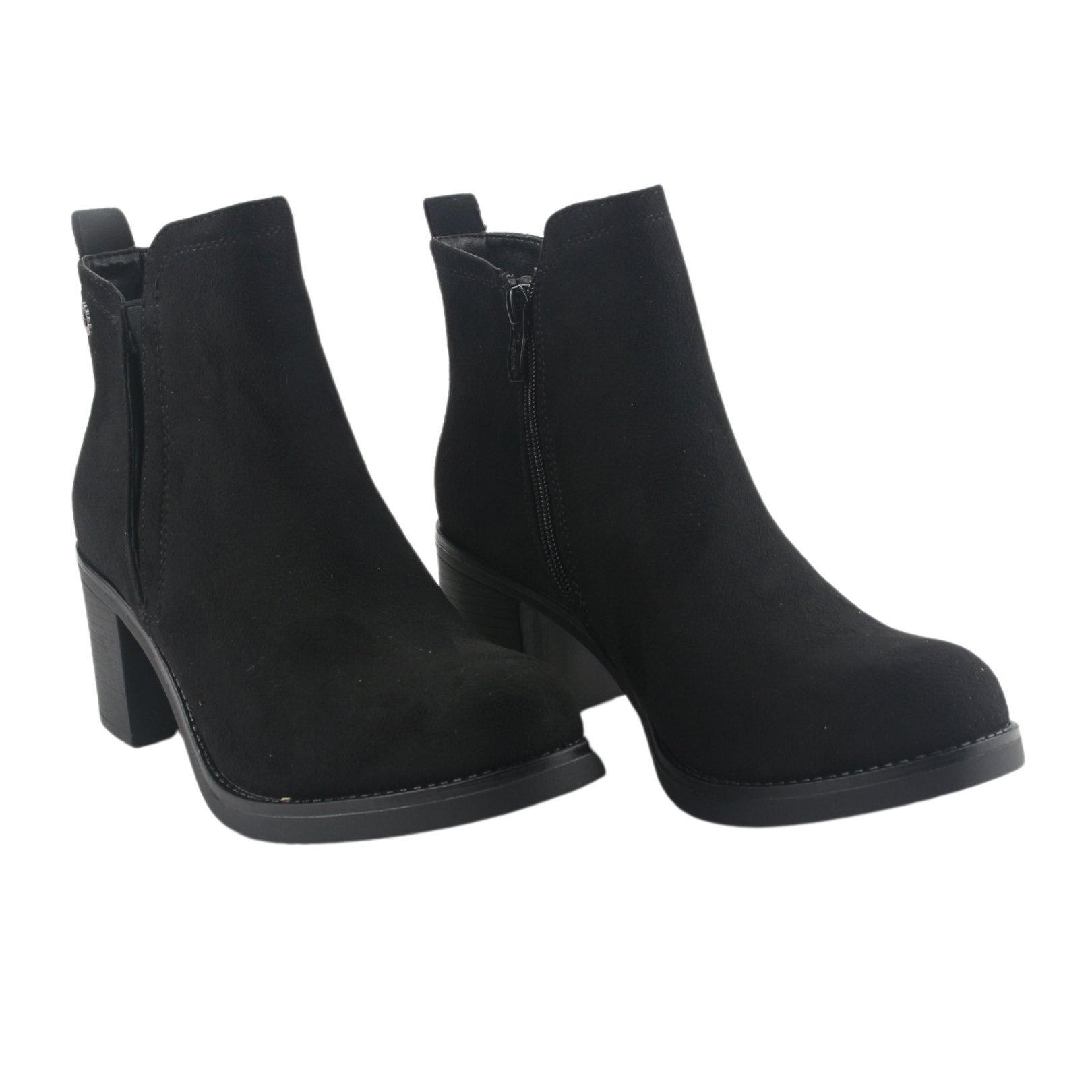 BOTÍN MUJER NEGRO CHALADA PRATA-1 MODA CASUAL - 5