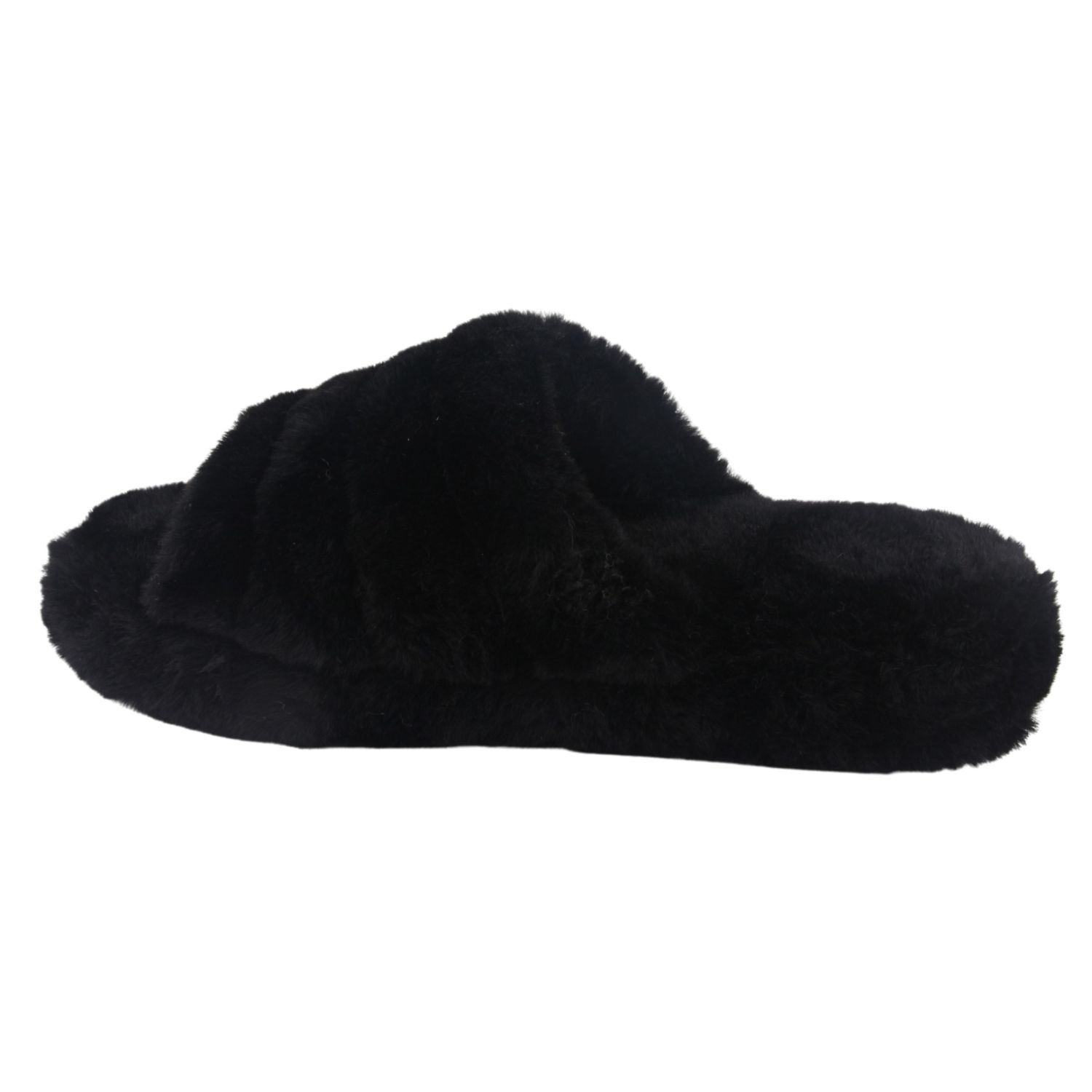 PANTUFLA CHALADA MUJER SLIPPER-1 NEGRO COMFORT - 2