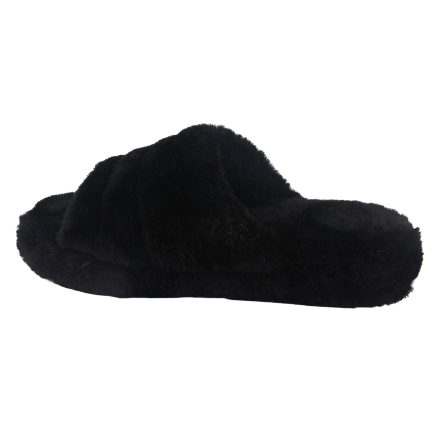 PANTUFLA CHALADA MUJER SLIPPER-1 NEGRO COMFORT - 2