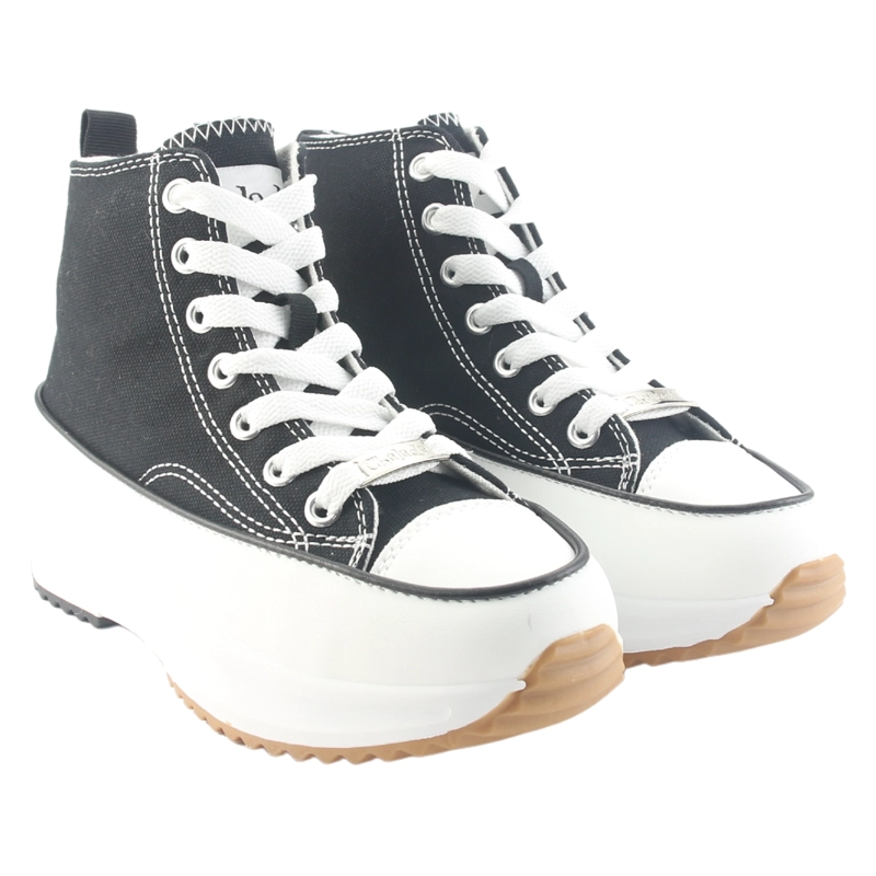 ZAPATILLAS MUJER FUNWAY URBANAS NEGRO BIGGERH-1 MODA - 5