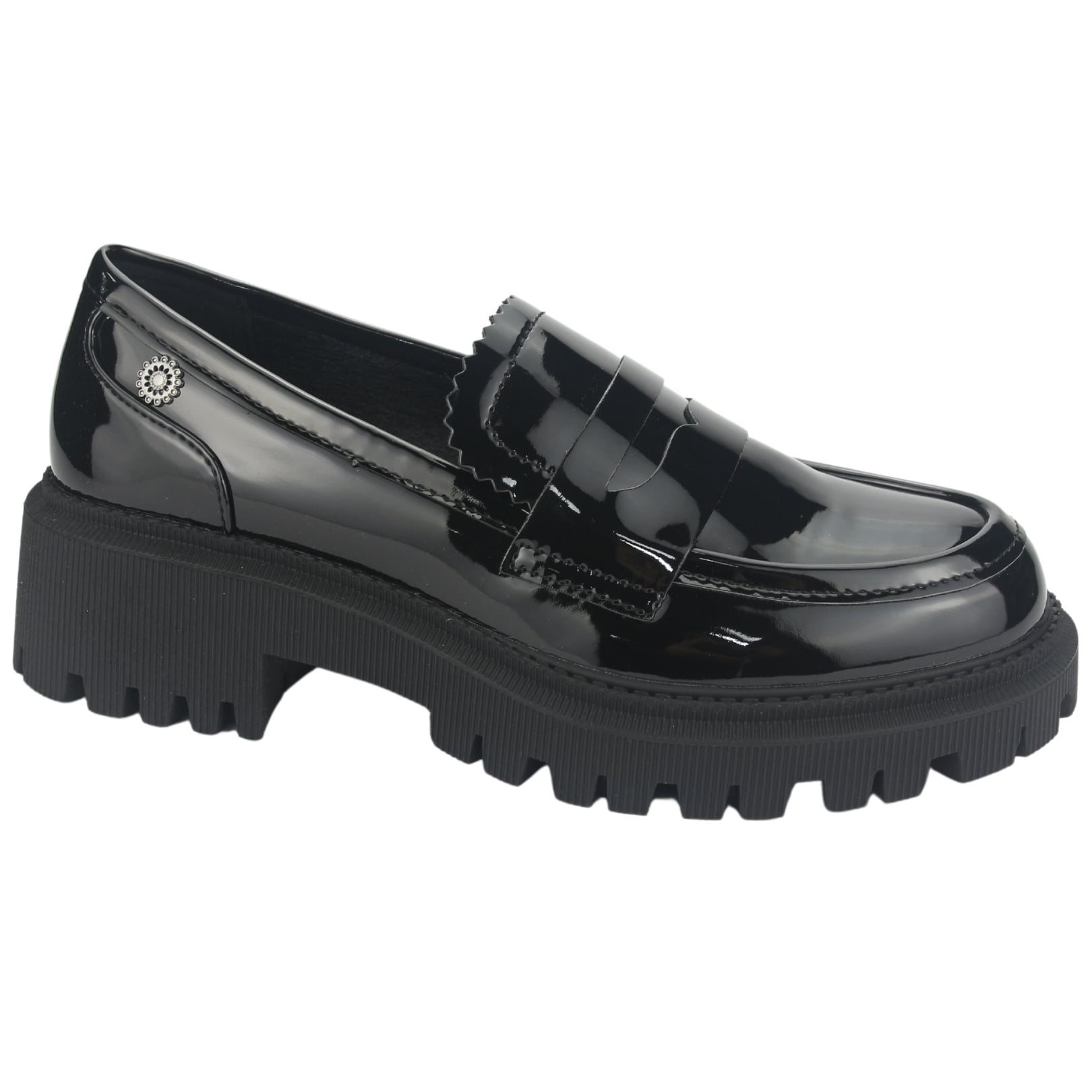 MOCASIN CHALADA MUJER JOOP-1 V NEGRO CASUAL - 1