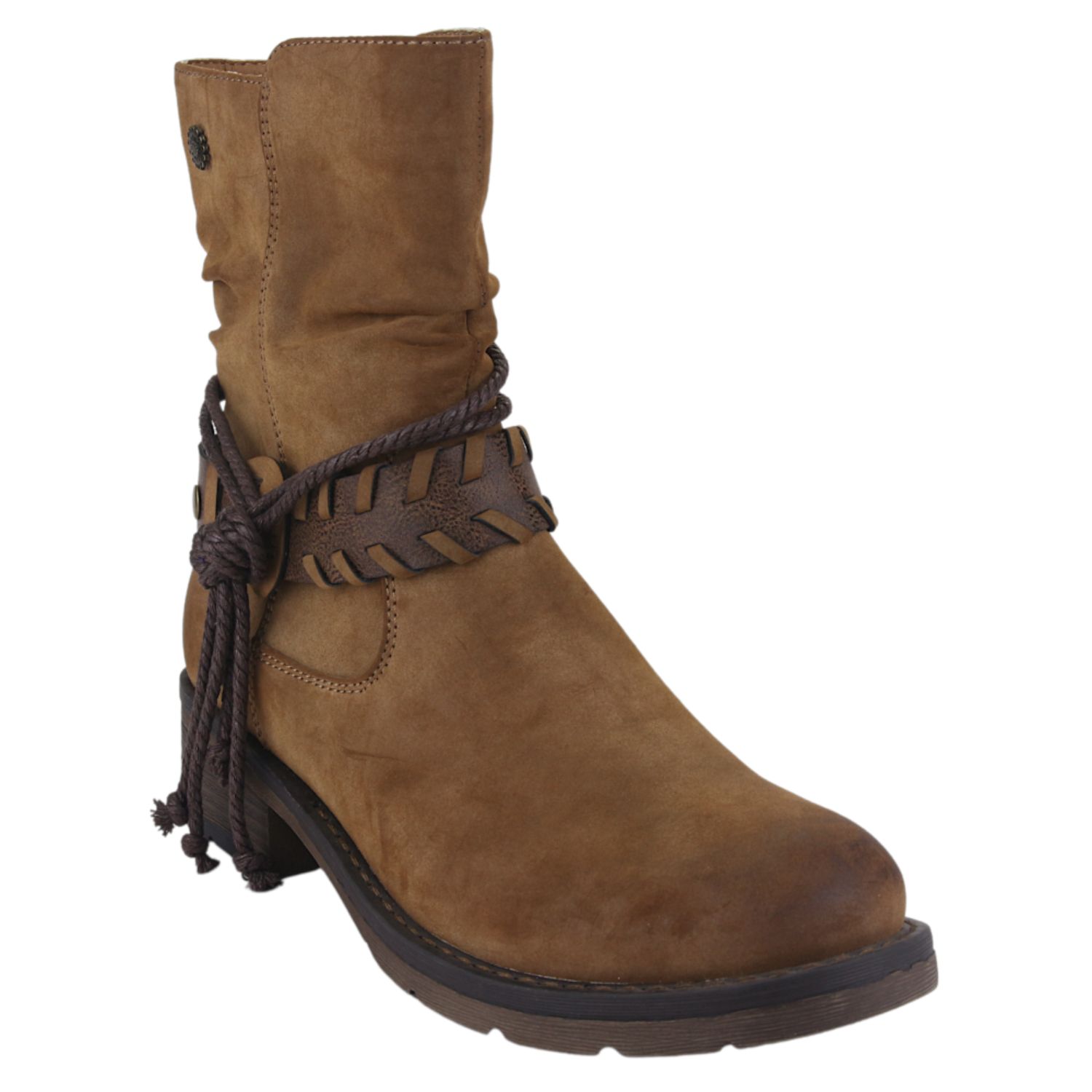 BOTIN CHALADA MUJER TORRI-22 TOSTADO CASUAL - 3