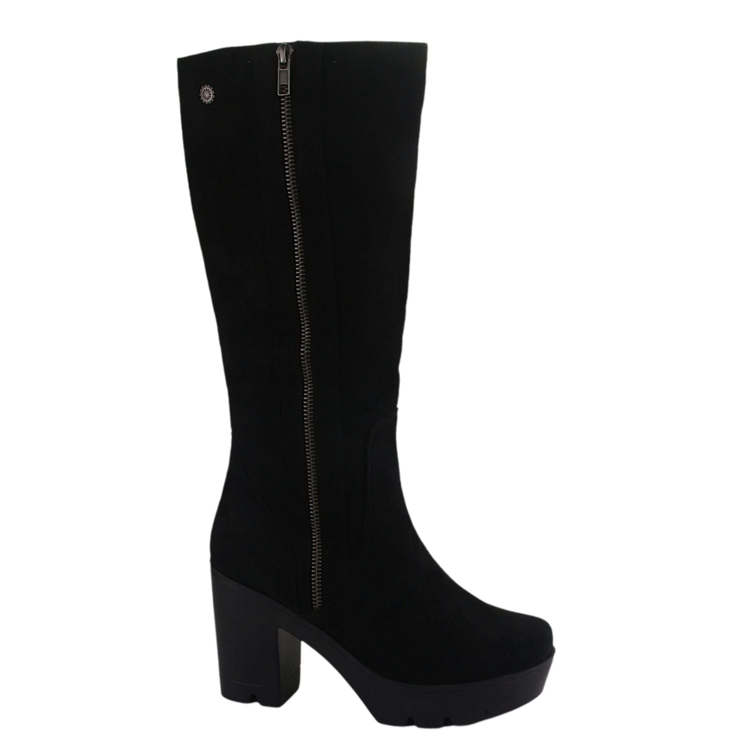 BOTA CHALADA MUJER 1-SURA-1 NEGRO CASUAL - 1