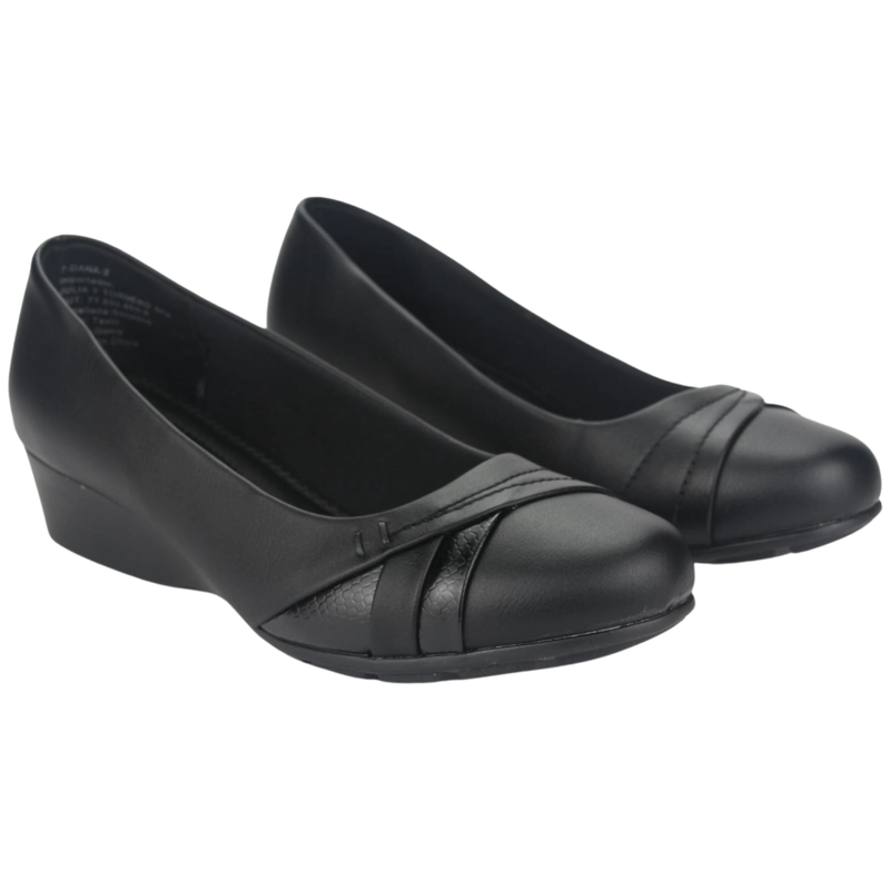 ZAPATO CHALADA MUJER DANA-2 NEGRO COMFORT - 5