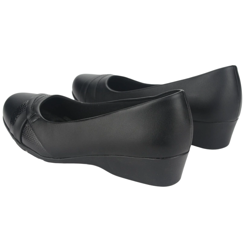 ZAPATO CHALADA MUJER DANA-2 NEGRO COMFORT - 6