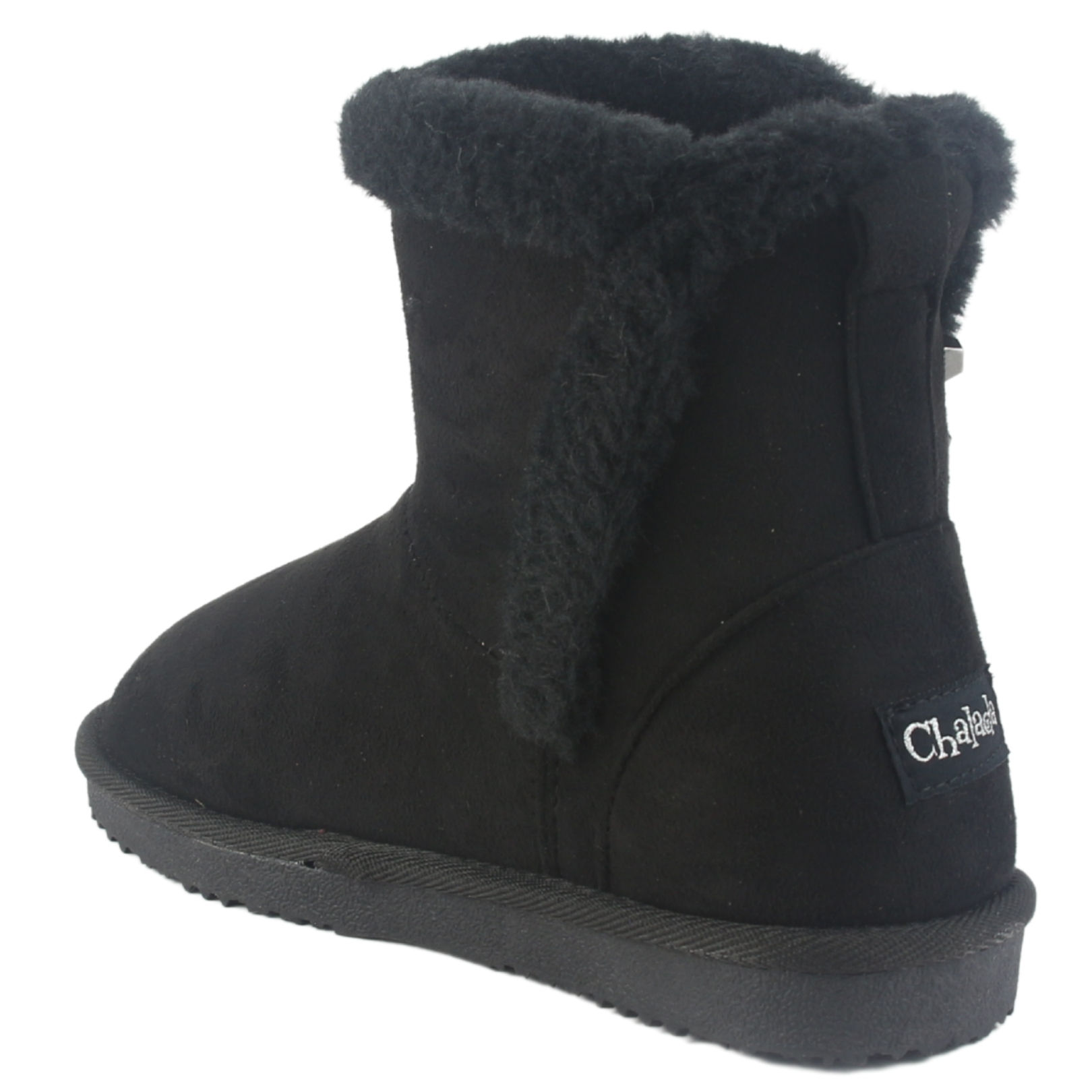 BOTIN CHALADA MUJER PINGUI-3 NEGRO CASUAL - 4