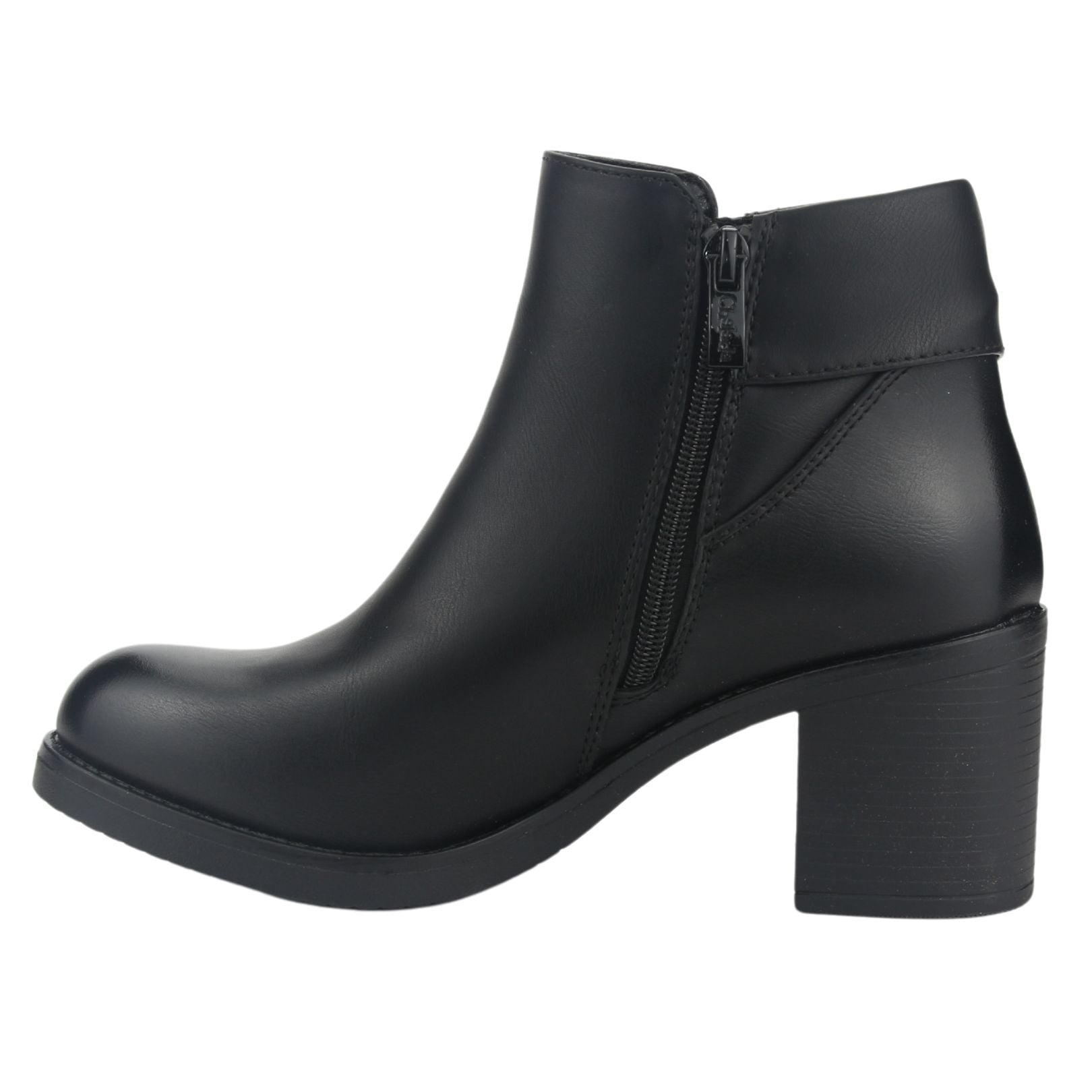 BOTÍN MUJER NEGRO CHALADA PRATA-3 CASUAL - 2