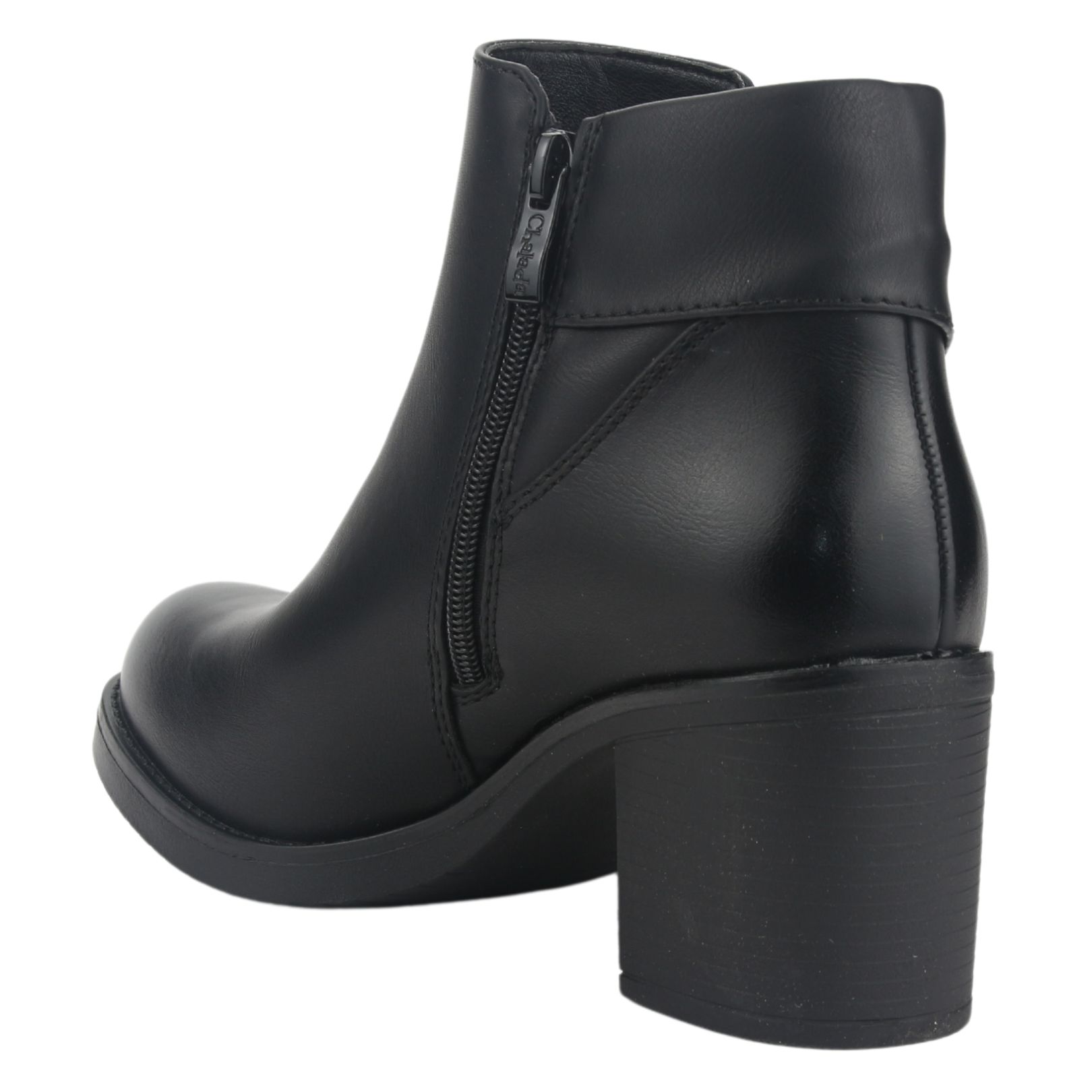 BOTÍN MUJER NEGRO CHALADA PRATA-3 CASUAL - 4