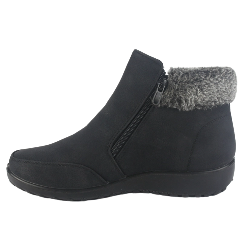 BOTIN CHALADA MUJER PUBA-1 NEGRO CASUAL - 2