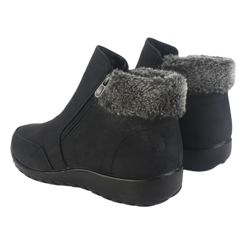 BOTIN CHALADA MUJER PUBA-1 NEGRO CASUAL - 6