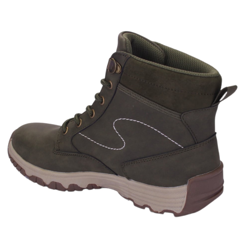 BOTIN DORETTE MUJER OPRA-2 OLIVA CASUAL - 2