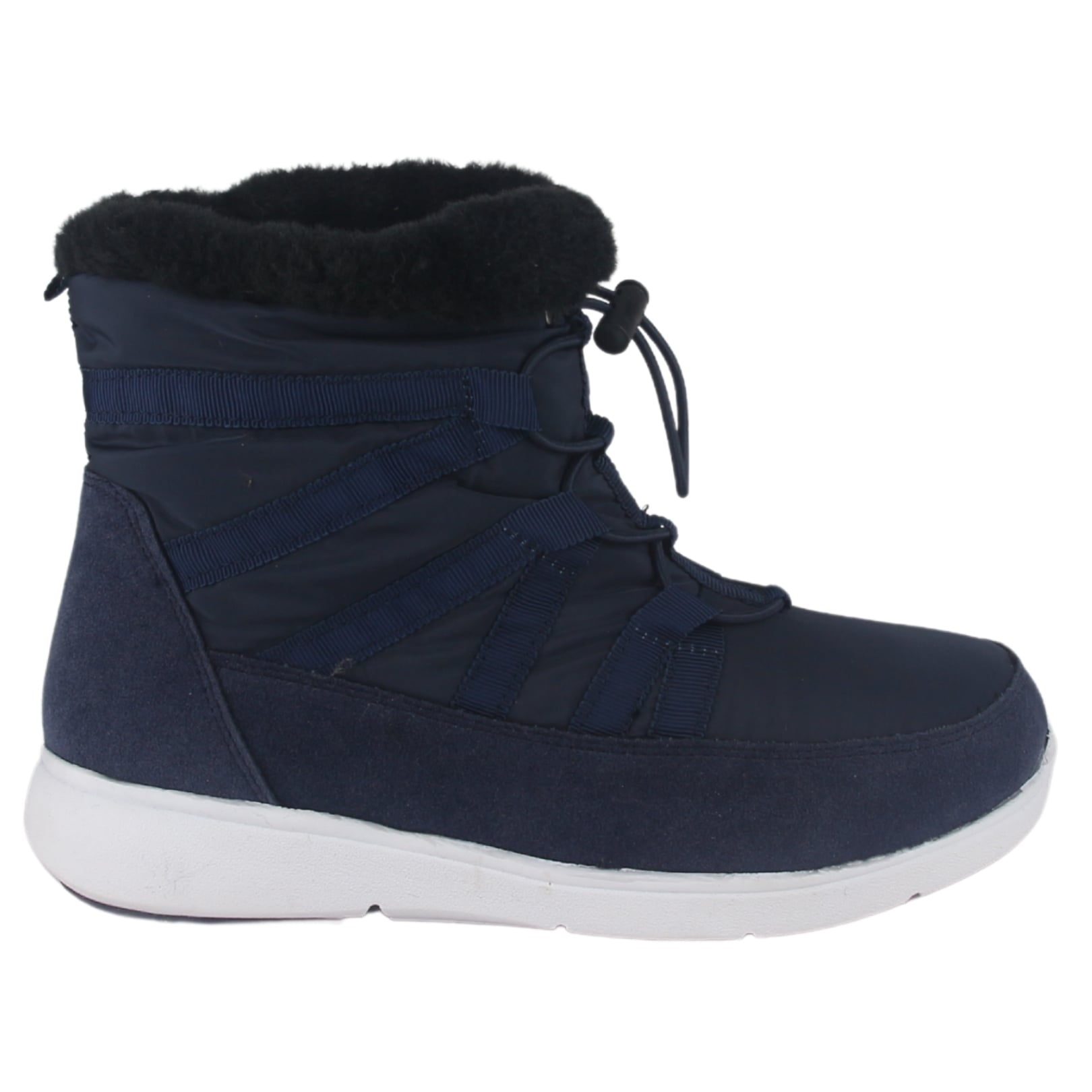 BOTIN CHALADA MUJER SKY-6 AZUL MARINO CASUAL - 1