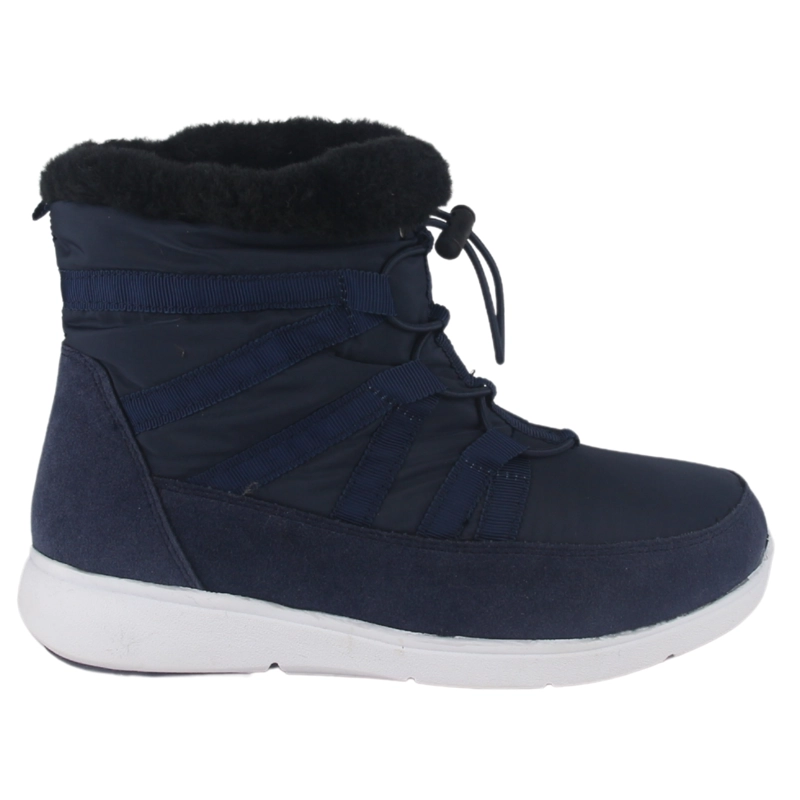 BOTIN CHALADA MUJER SKY-6 AZUL MARINO CASUAL - 1