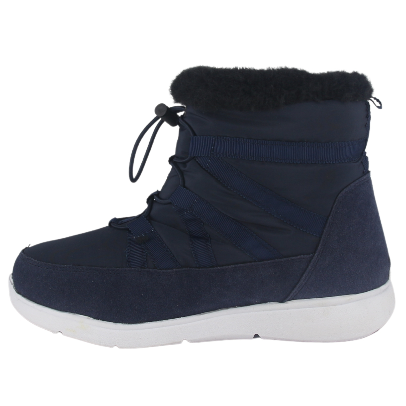 BOTIN CHALADA MUJER SKY-6 AZUL MARINO CASUAL - 2