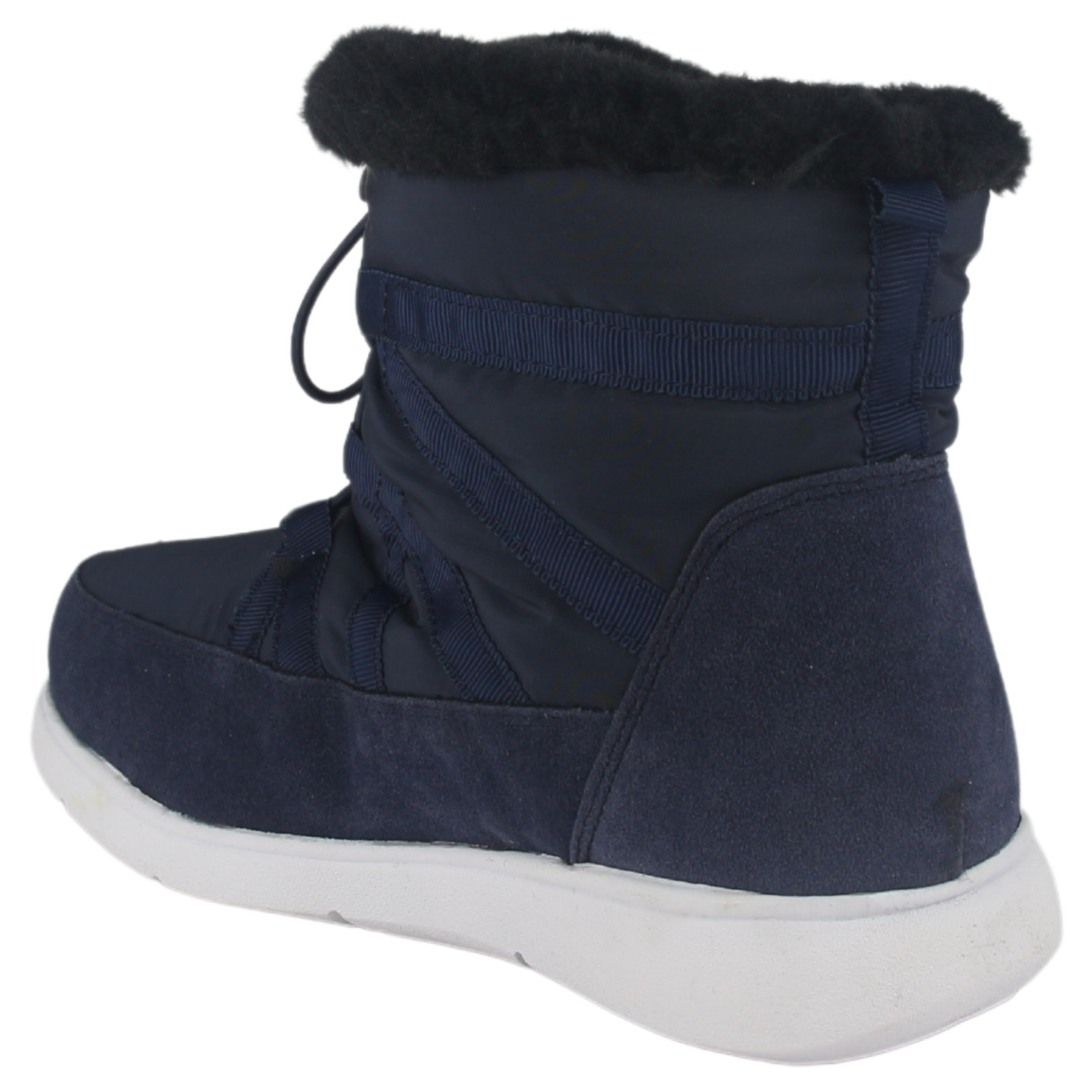 BOTIN CHALADA MUJER SKY-6 AZUL MARINO CASUAL - 4