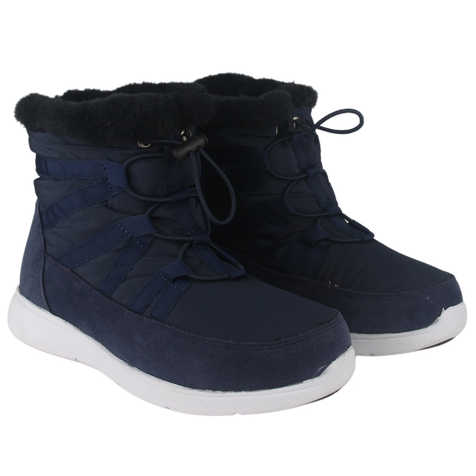 BOTIN CHALADA MUJER SKY-6 AZUL MARINO CASUAL - 5