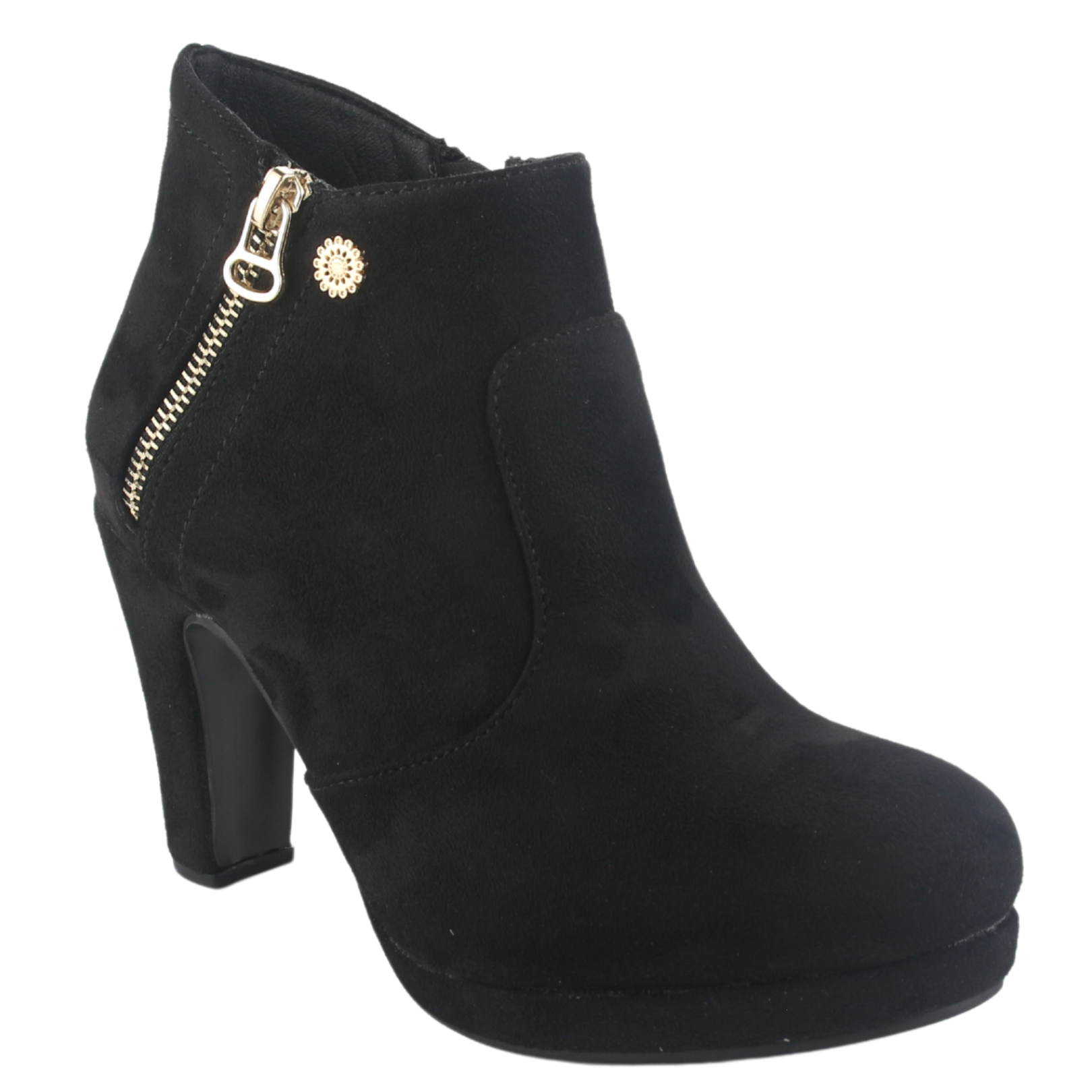 BOTIN CHALADA MUJER BAMBINA-3 NEGRO MODA - 3