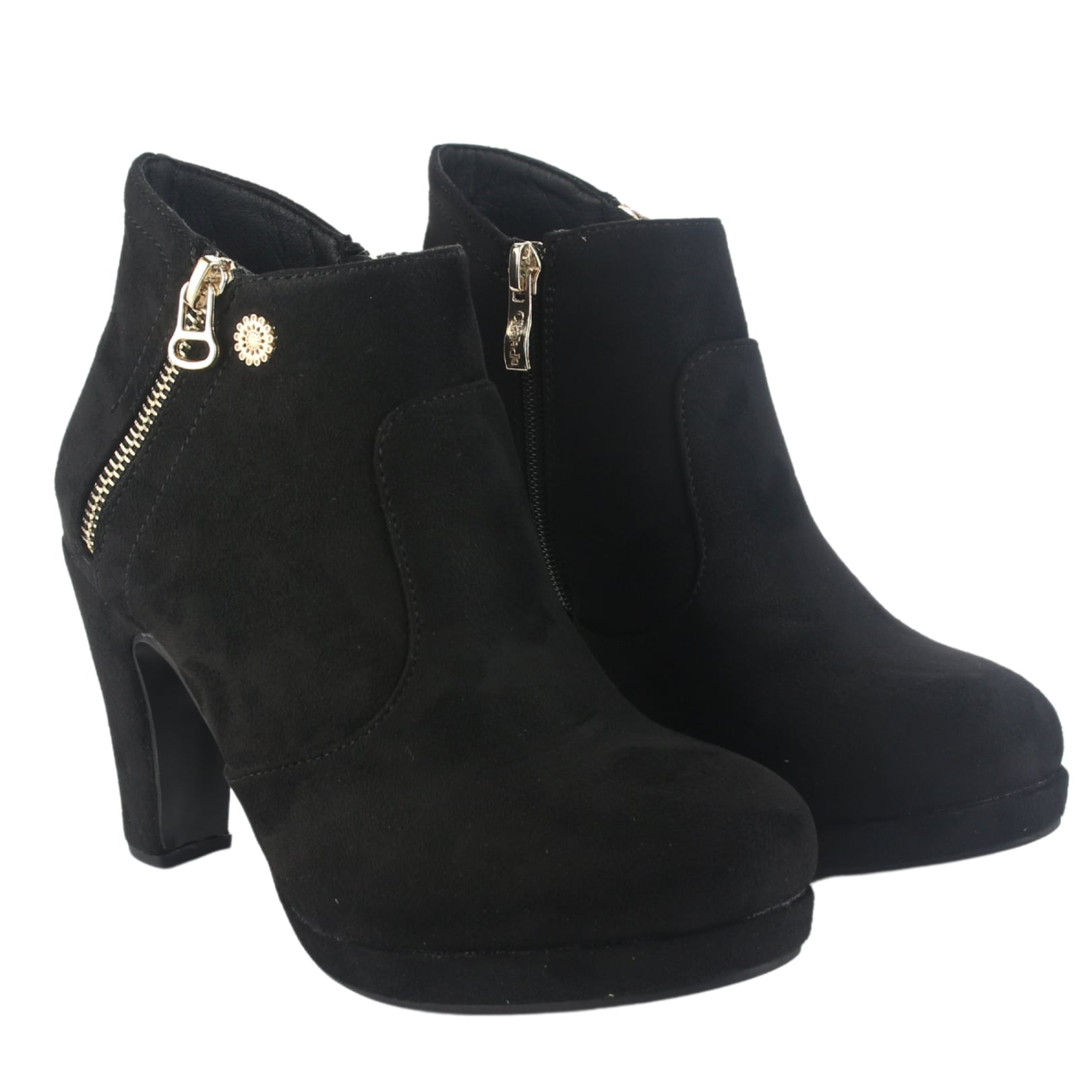 BOTIN CHALADA MUJER BAMBINA-3 NEGRO MODA - 5