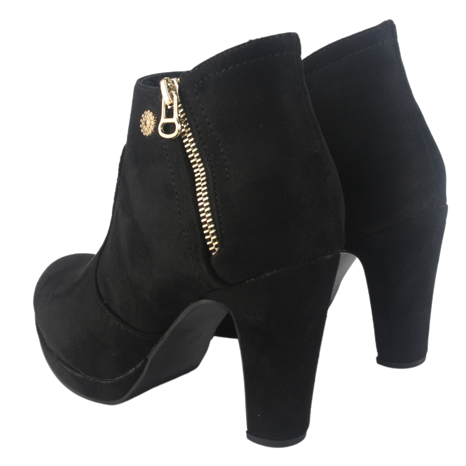 BOTIN CHALADA MUJER BAMBINA-3 NEGRO MODA - 6