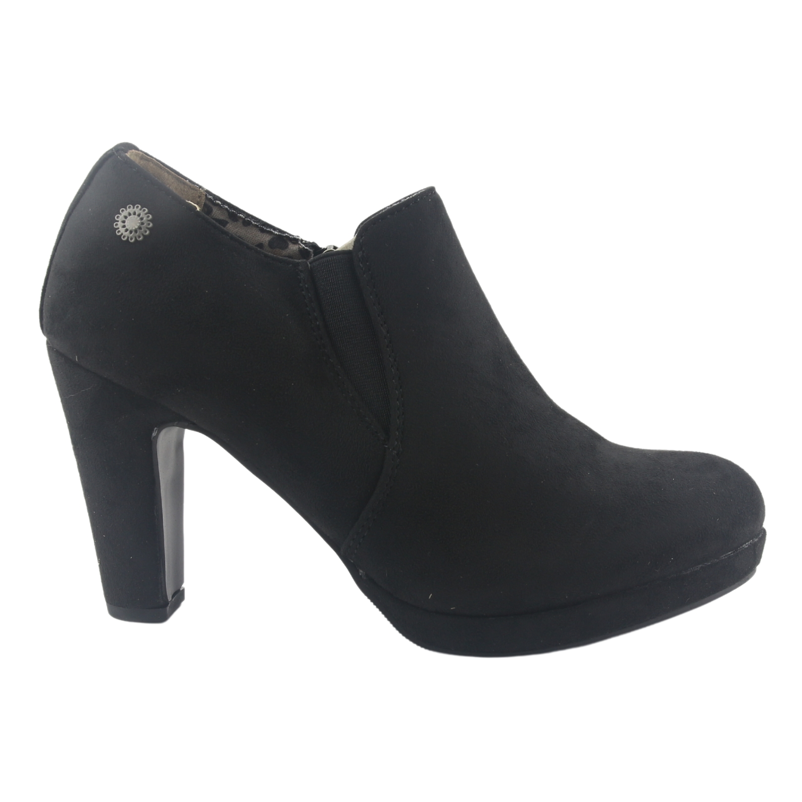 BOTÍN MUJER NEGRO CHALADA PLATAFORM-8 CASUAL - 1