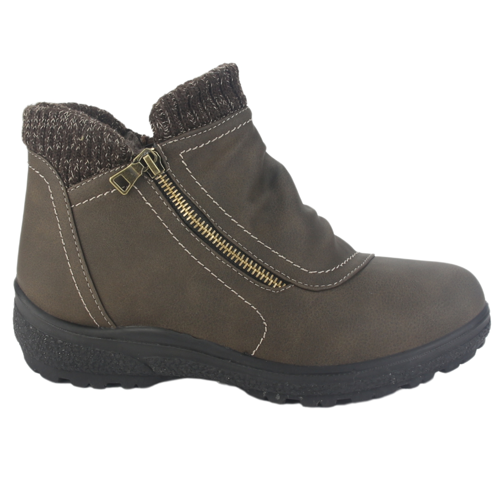 BOTIN CHALADA MUJER WINTER-1 CAFE  CASUAL - 1