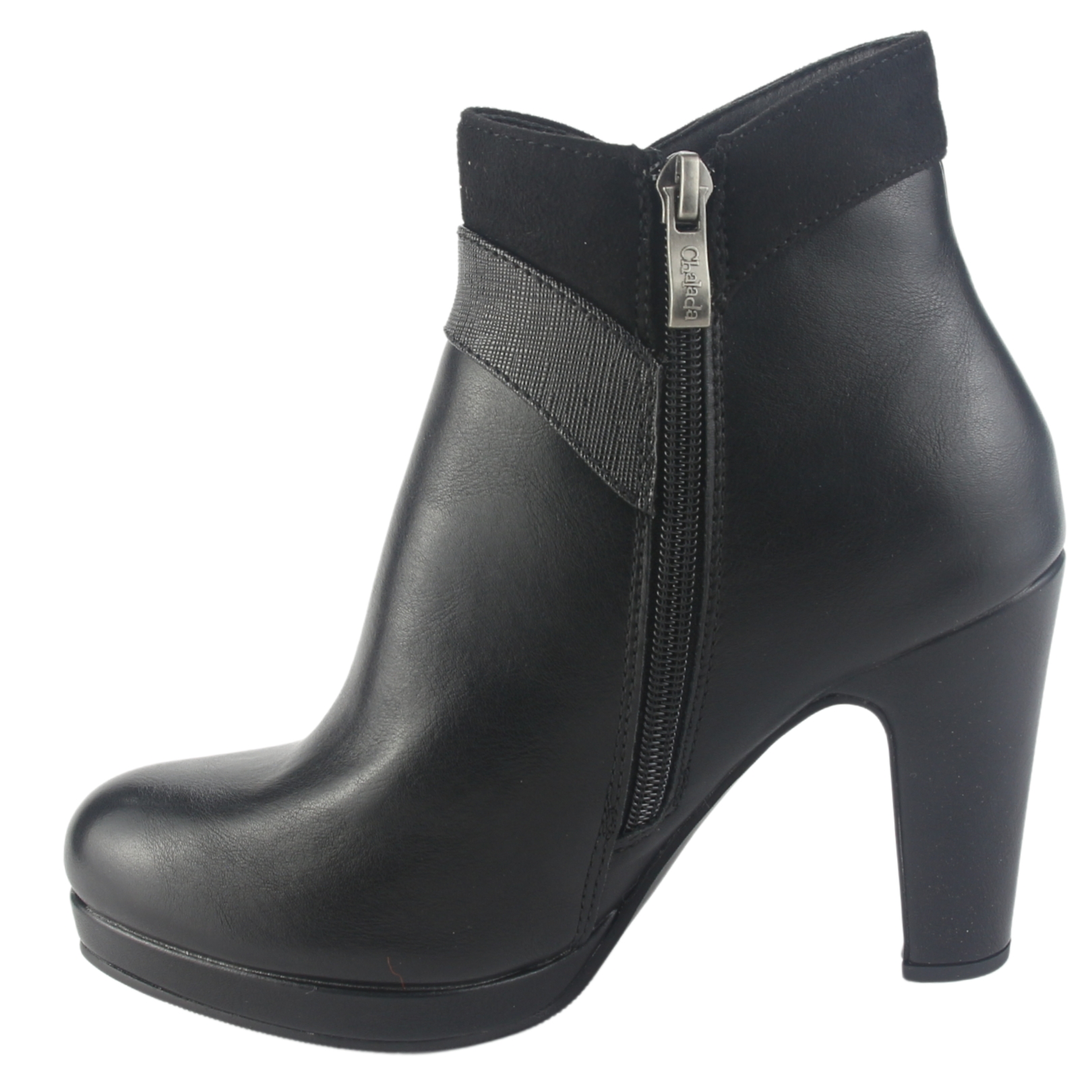 BOTIN CHALADA MUJER BAMBINA-5 NEGRO MODA - 2
