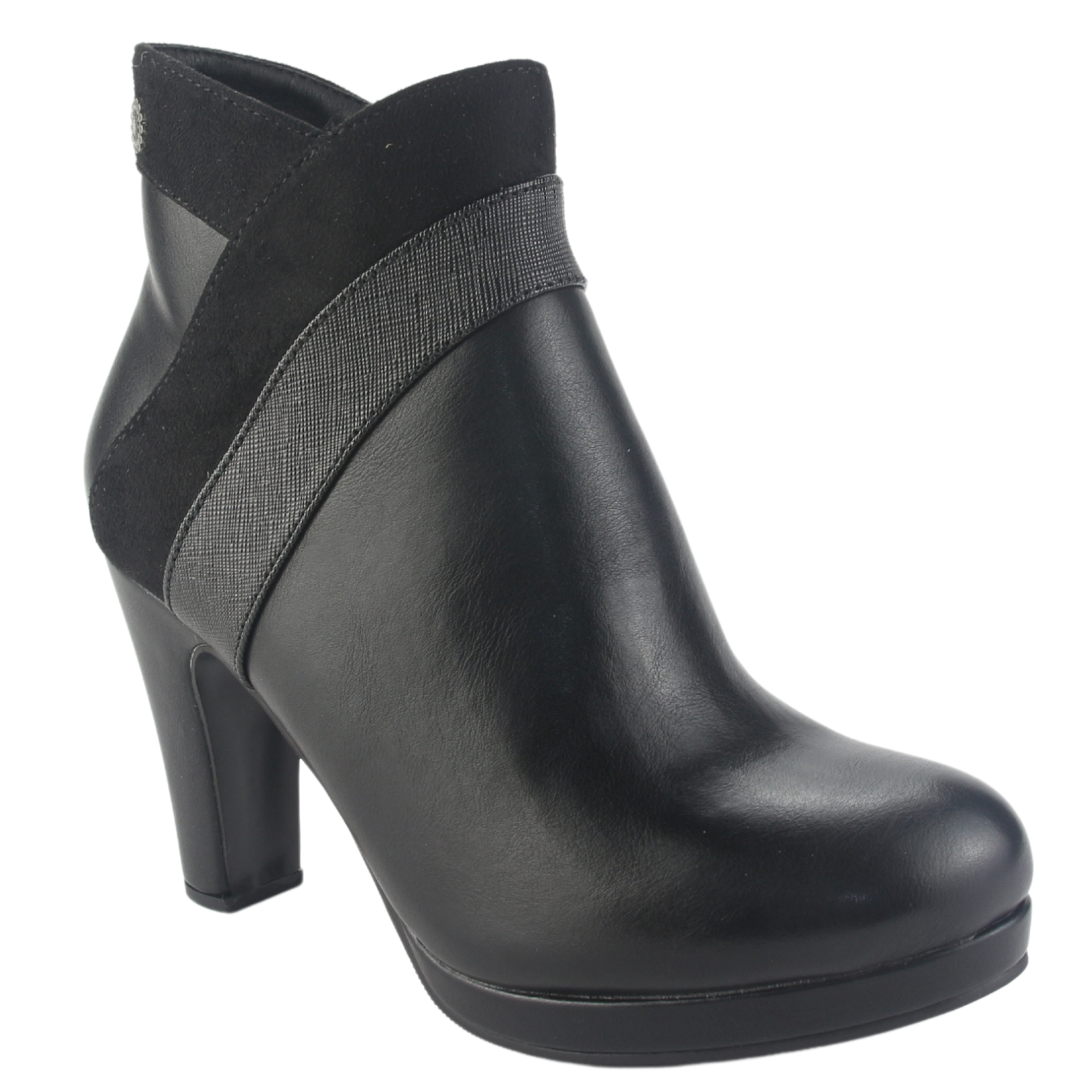 BOTIN CHALADA MUJER BAMBINA-5 NEGRO MODA - 3