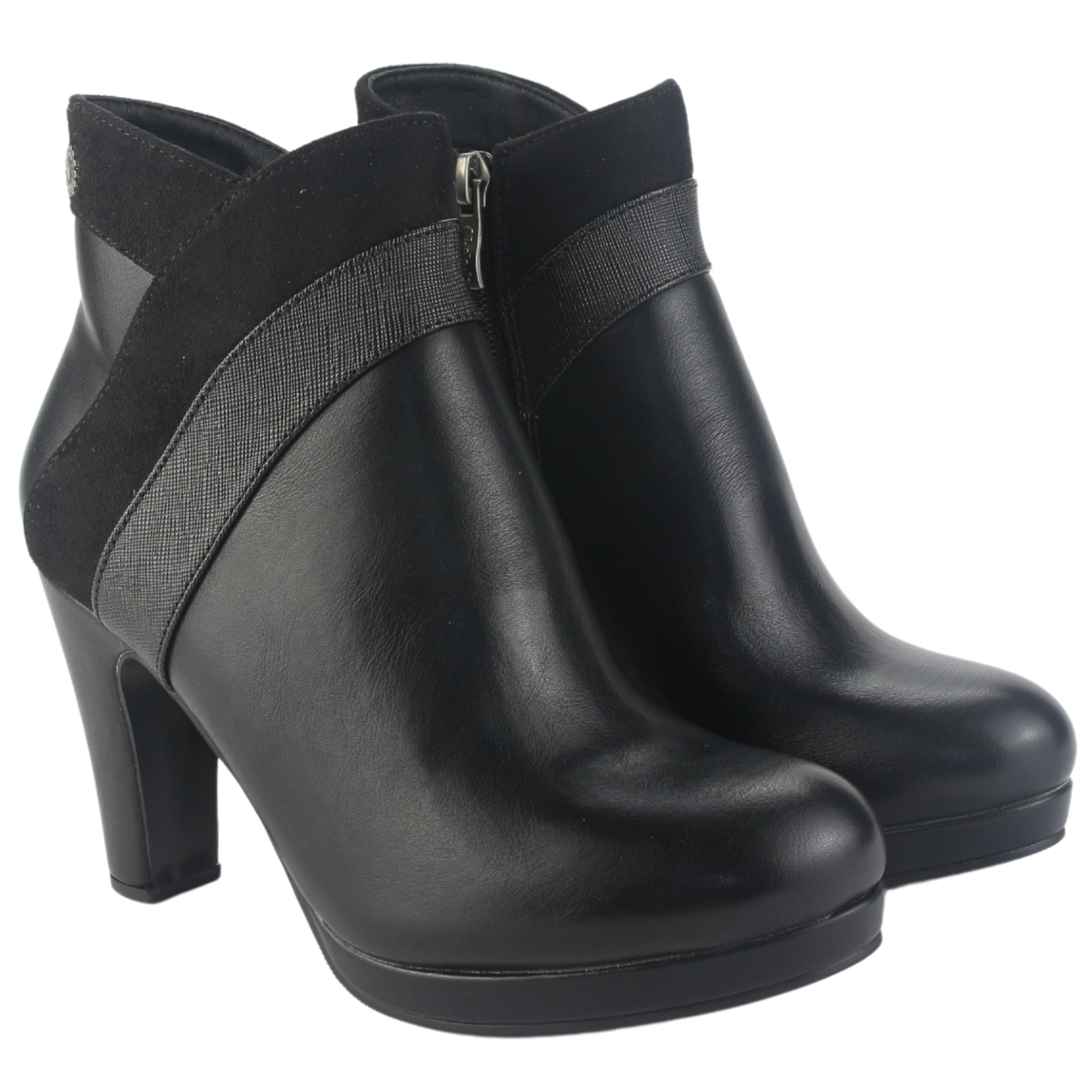 BOTIN CHALADA MUJER BAMBINA-5 NEGRO MODA - 5
