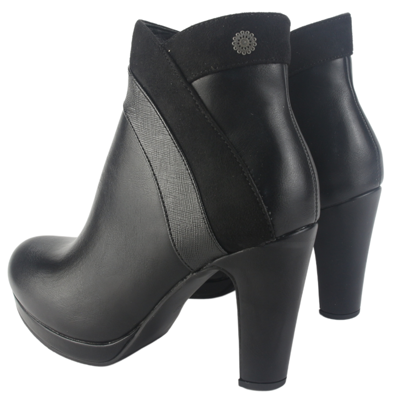 BOTIN CHALADA MUJER BAMBINA-5 NEGRO MODA - 6