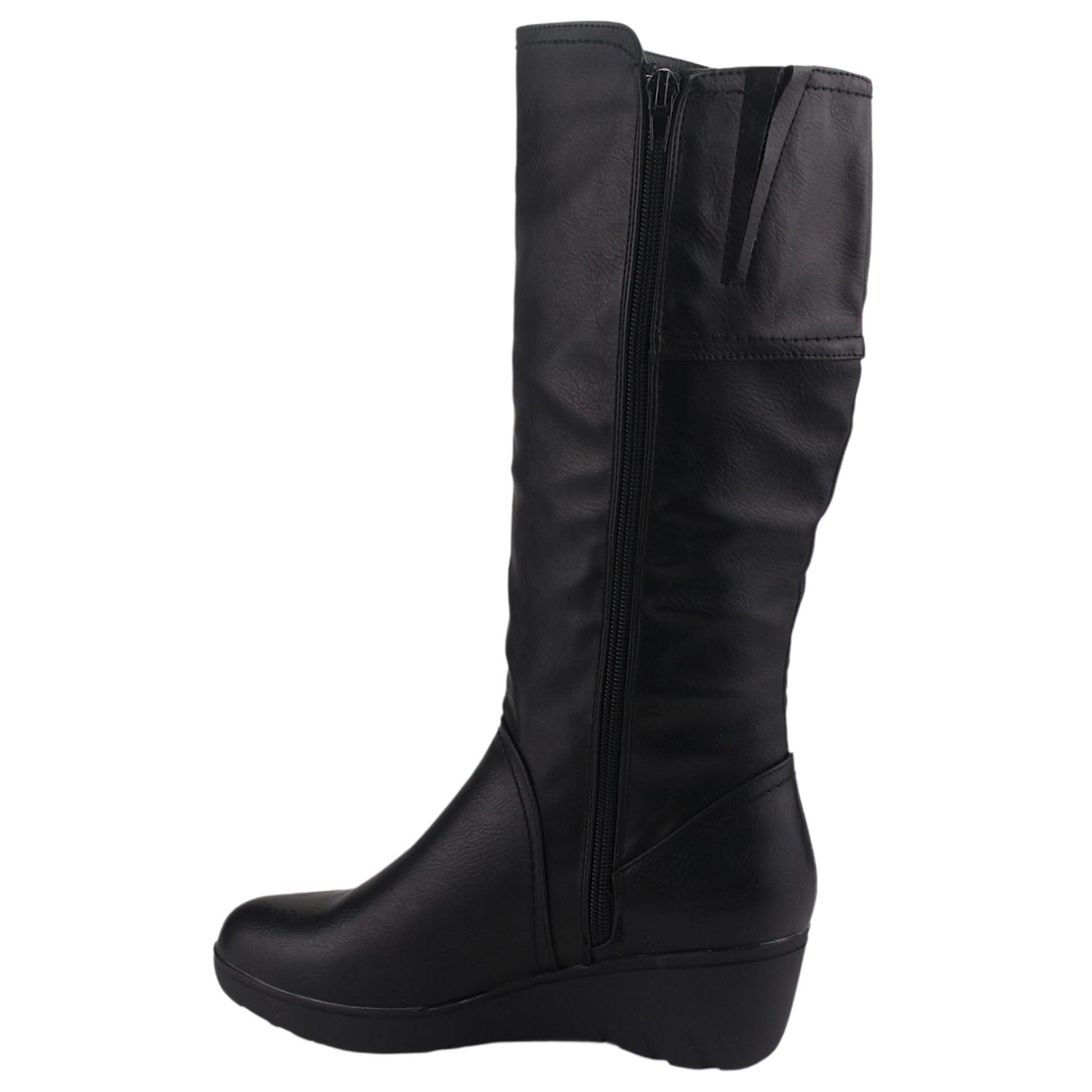 BOTA CHALADA MUJER TANDA-5 NEGRO CASUAL - 2