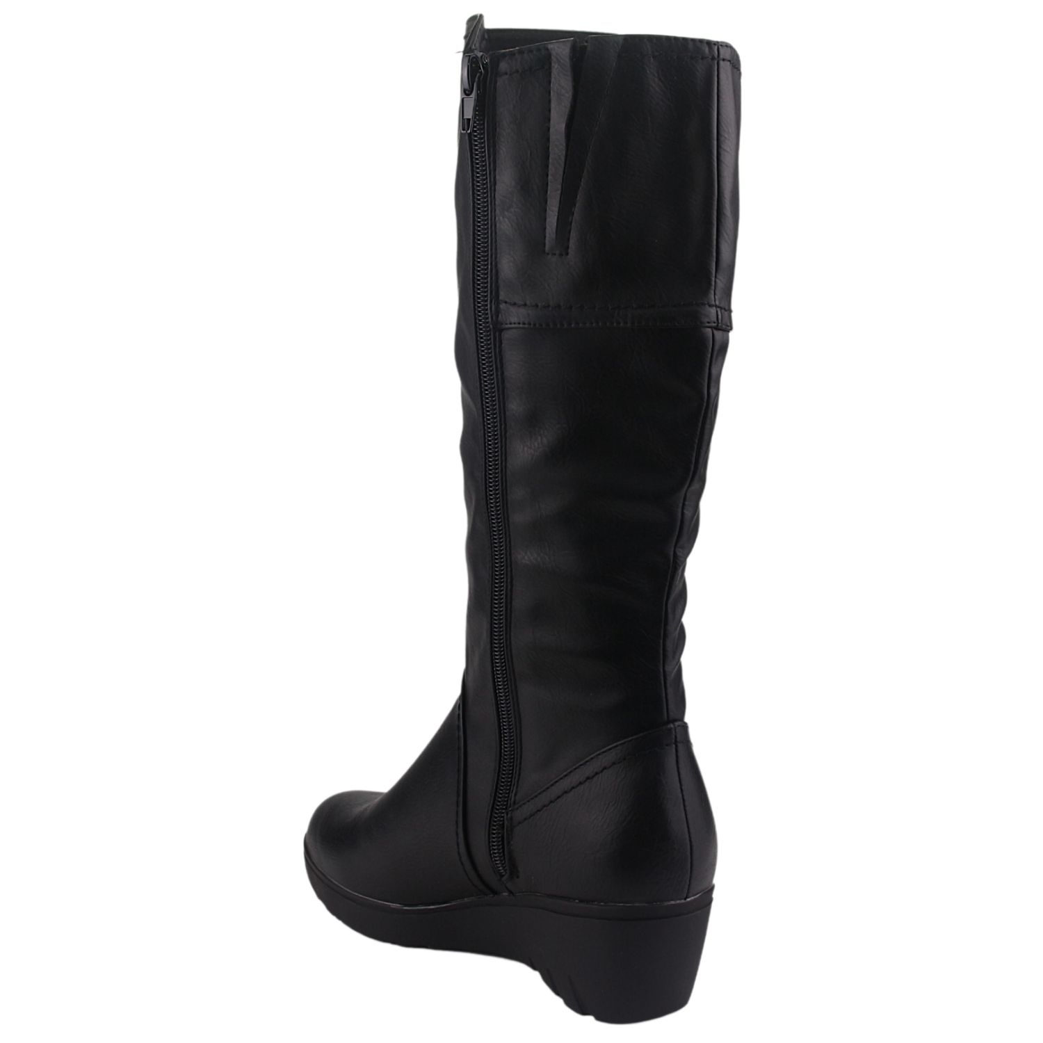 BOTA CHALADA MUJER TANDA-5 NEGRO CASUAL - 4
